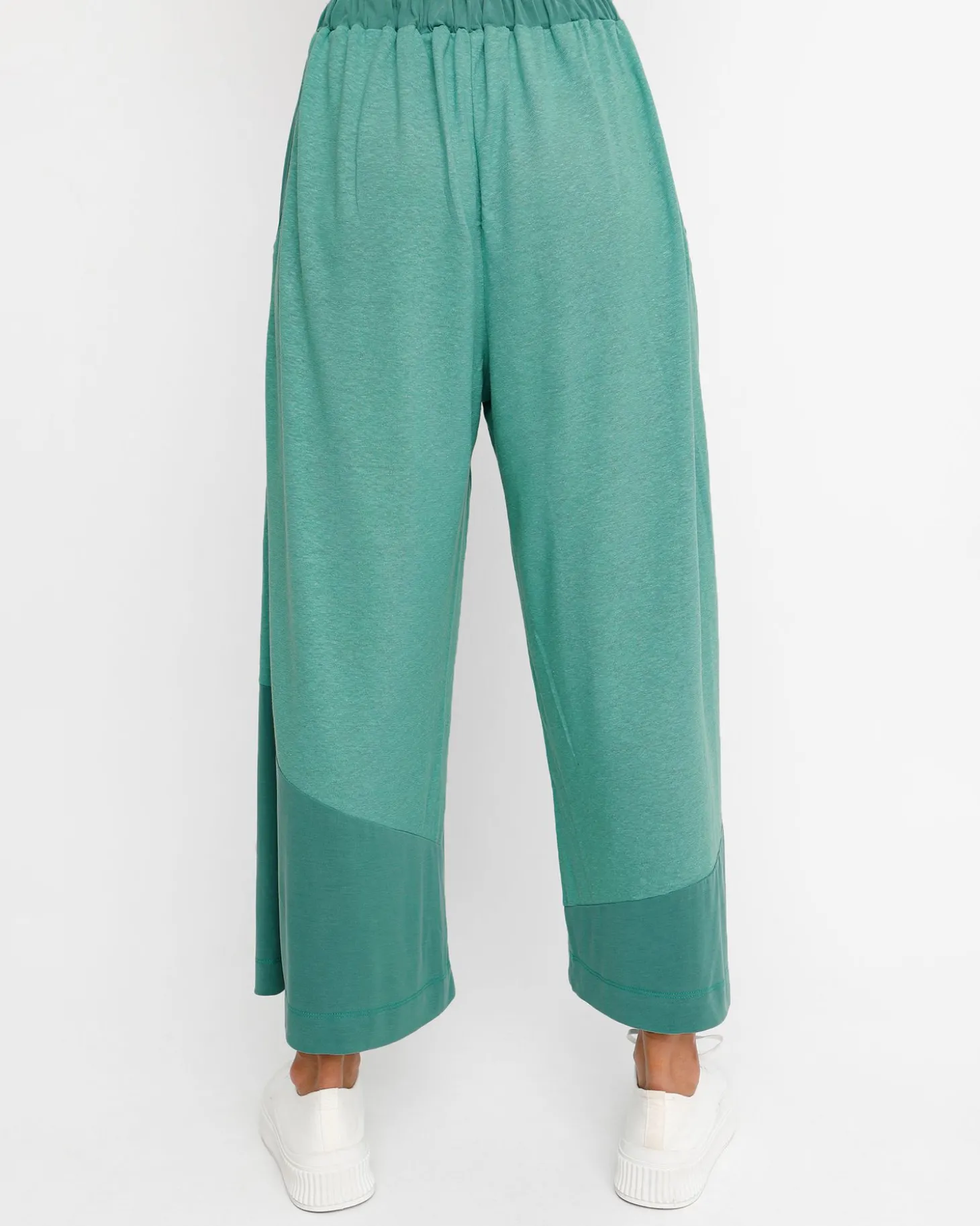 Women Alembika Ozai N Ku Cropped Wide Leg Pants, Green