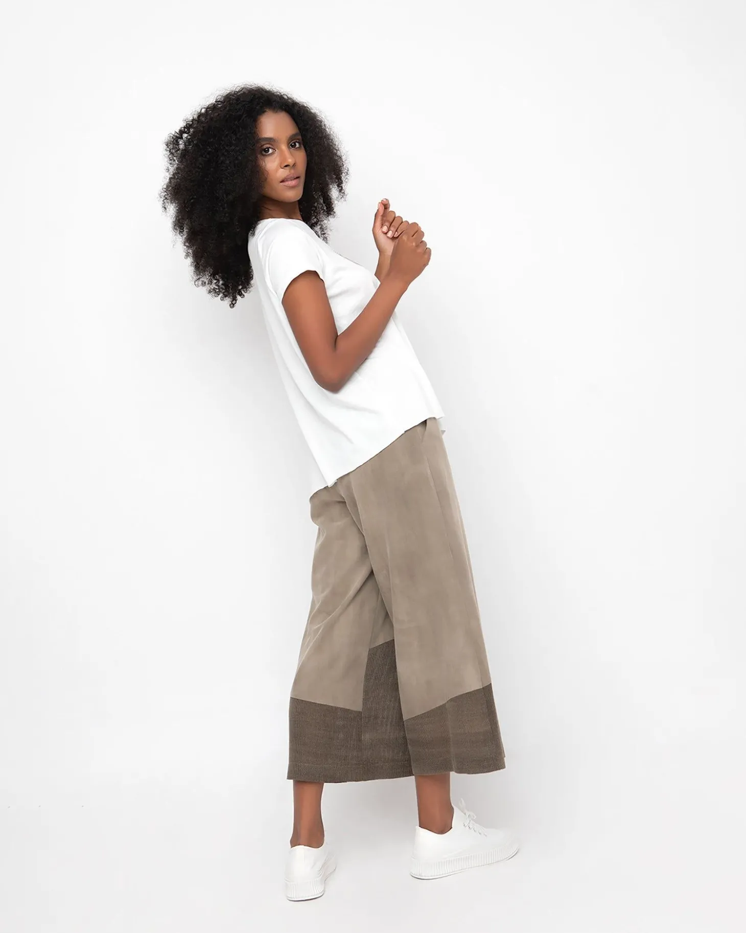 Women Alembika Ozai N Ku Desert Wide Leg Pants, Sahara