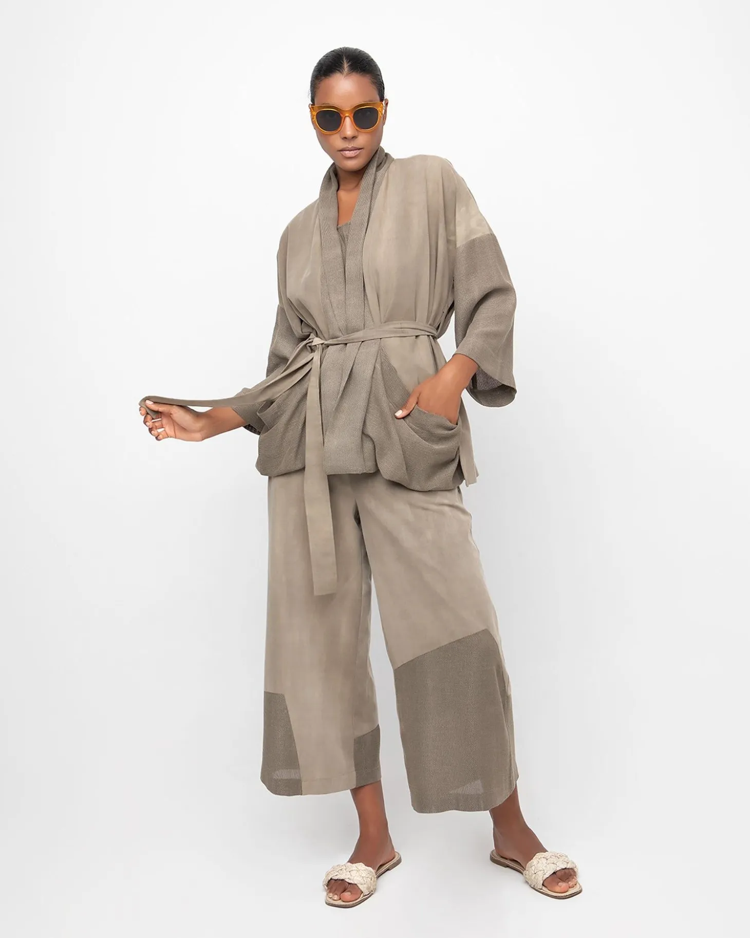 Women Alembika Ozai N Ku Desert Wide Leg Pants, Sahara