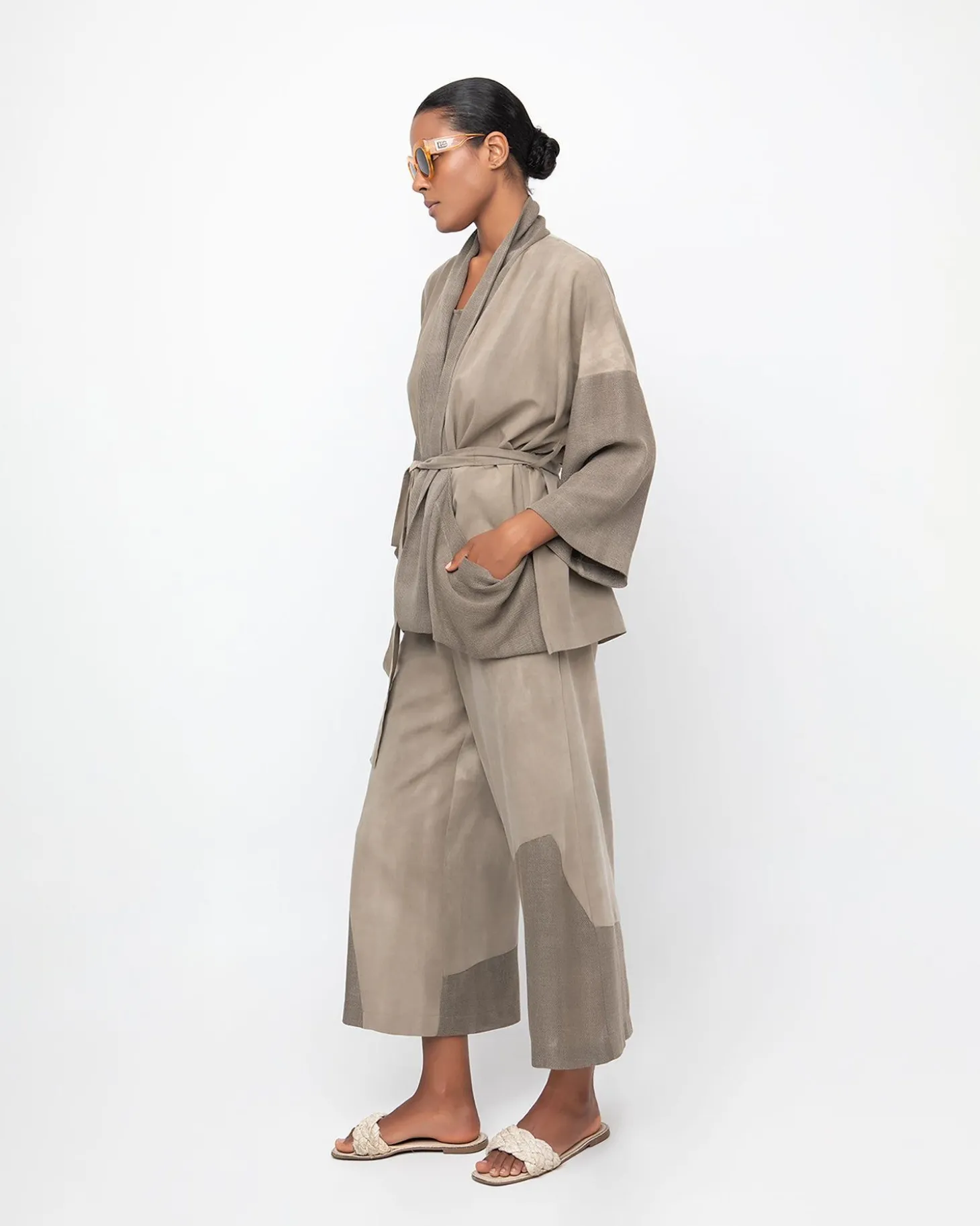 Women Alembika Ozai N Ku Desert Wide Leg Pants, Sahara