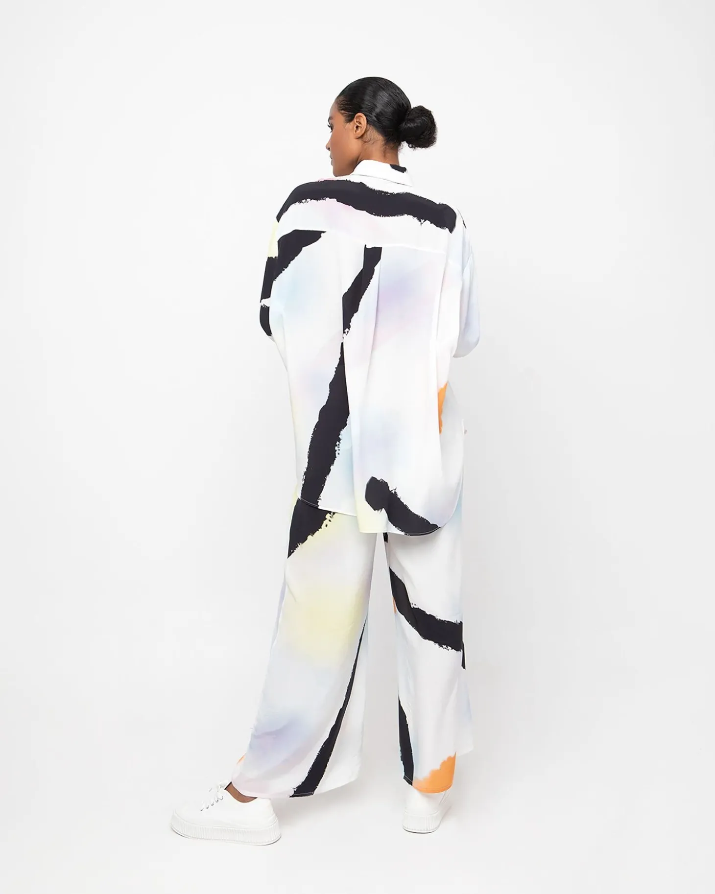 Women Alembika Ozai N Ku Duchamp Button Down Top, Mirage