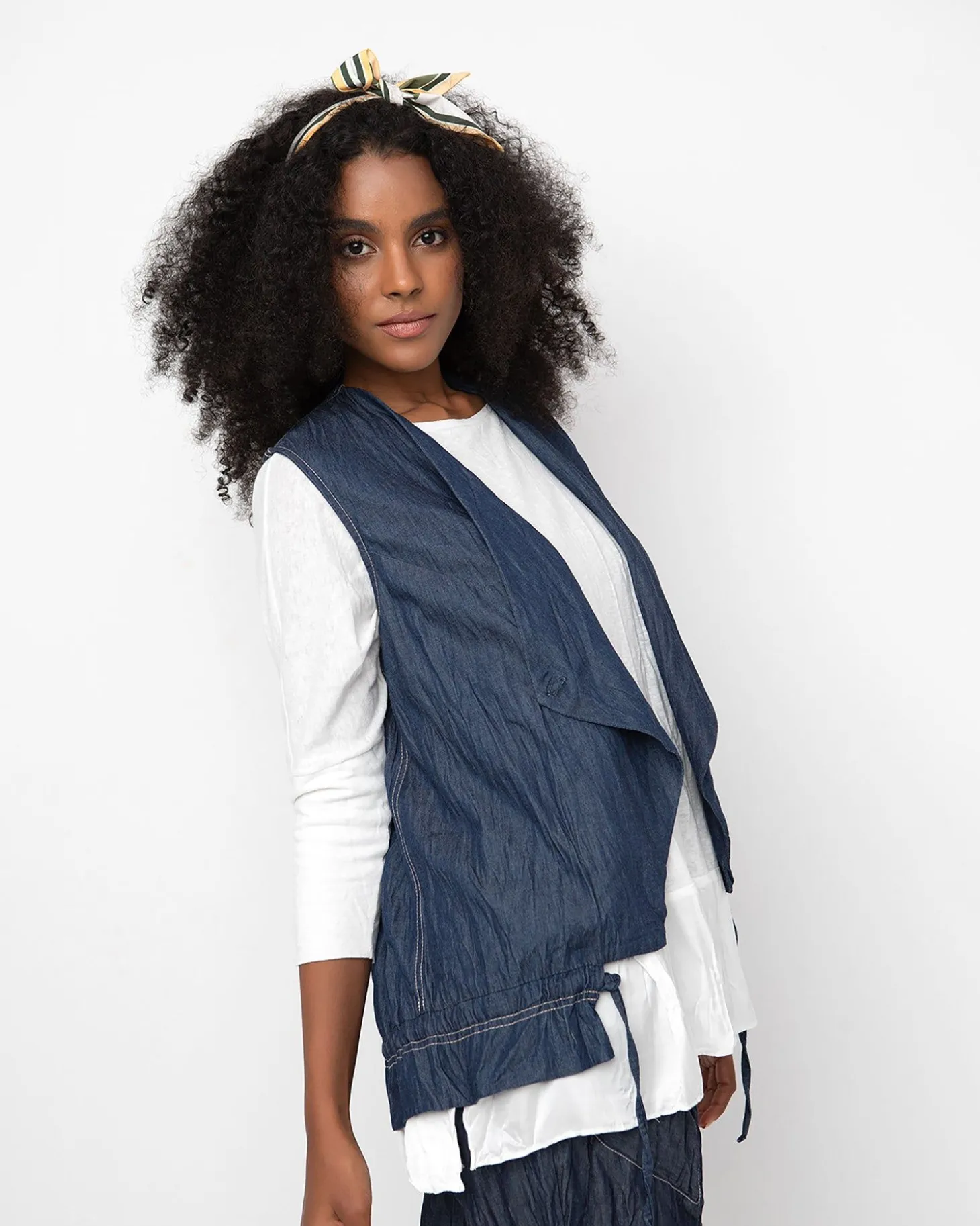Women Alembika Ozai N Ku Flux Vest, Denim