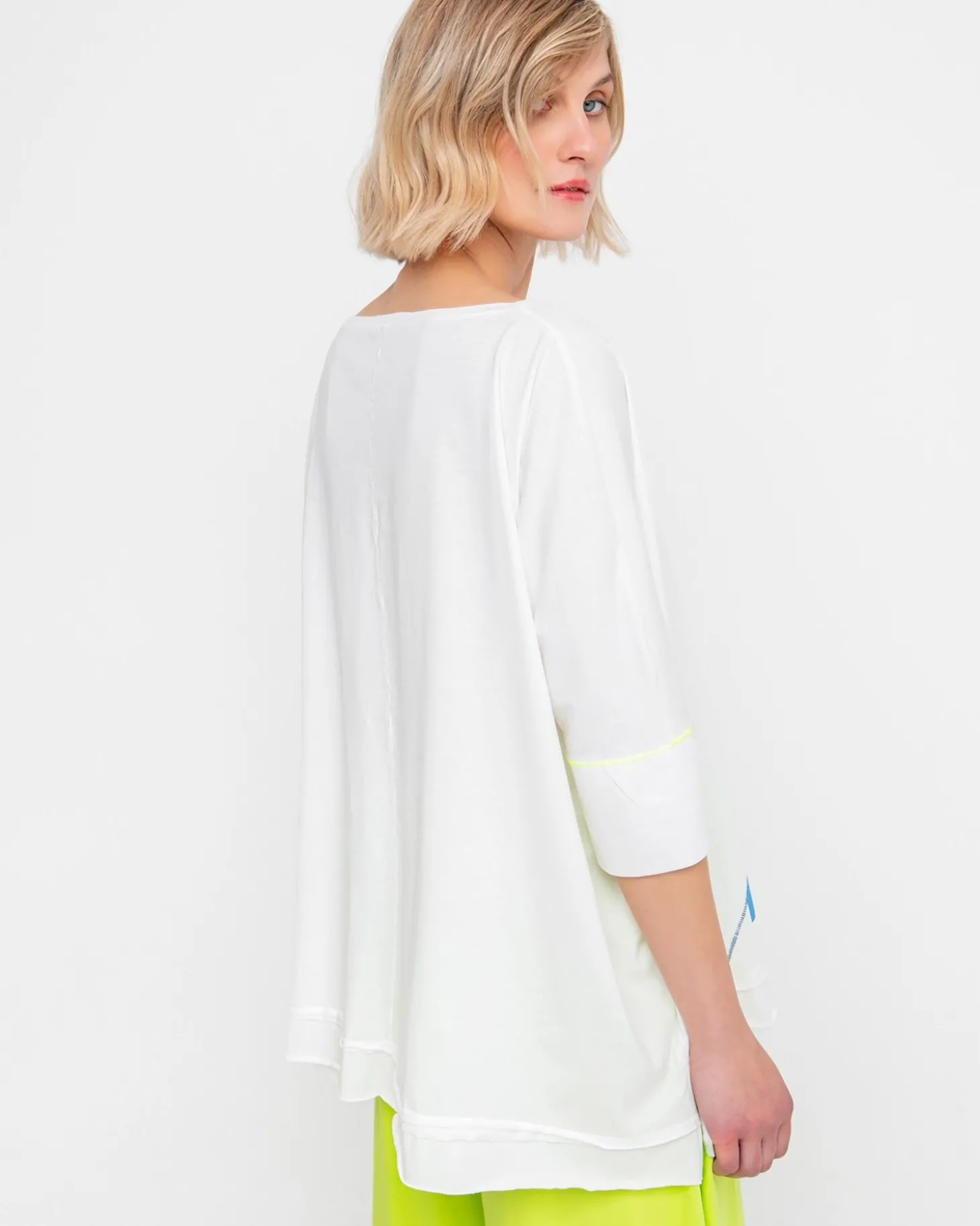 Women Alembika Ozai N Ku Oversized Tee, Seaview