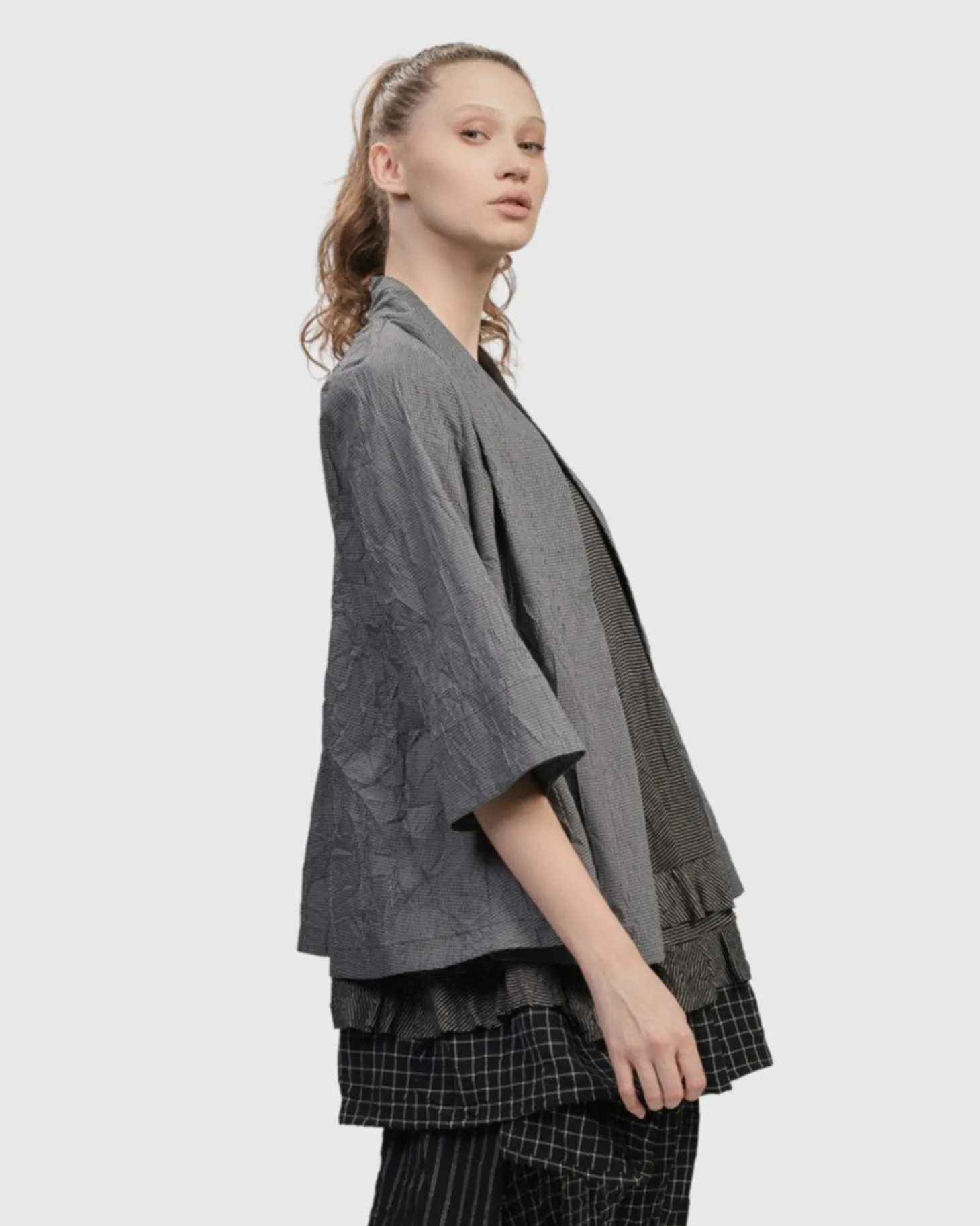 Women Alembika Pandora Woven Jacket, Net