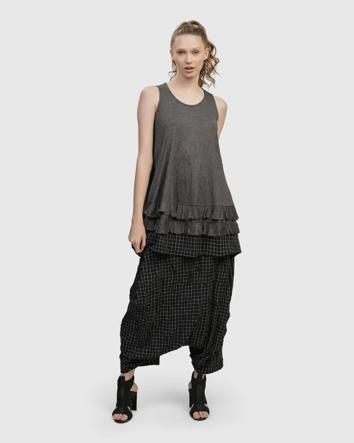 Women Alembika Parthenon Harem Pants, Net