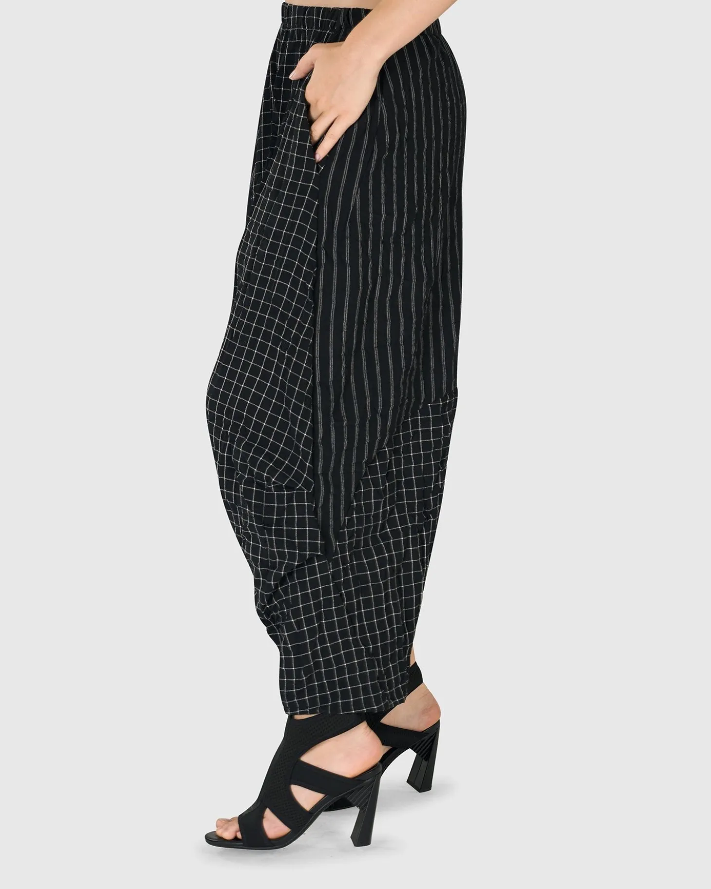 Women Alembika Parthenon Harem Pants, Net