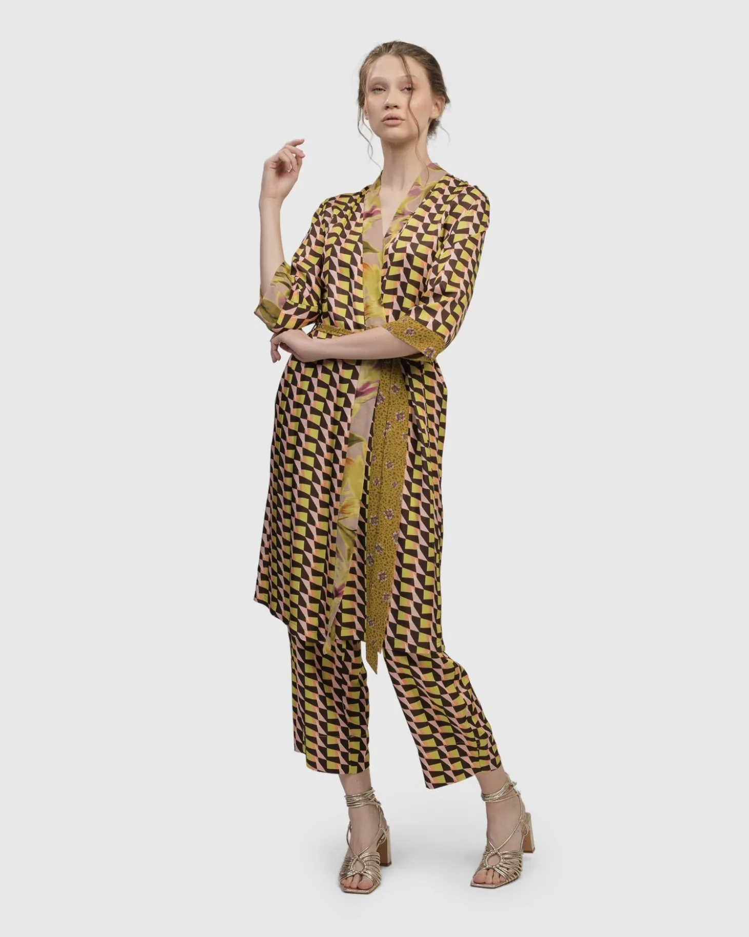 Women Alembika Penrose Pants, Geometric
