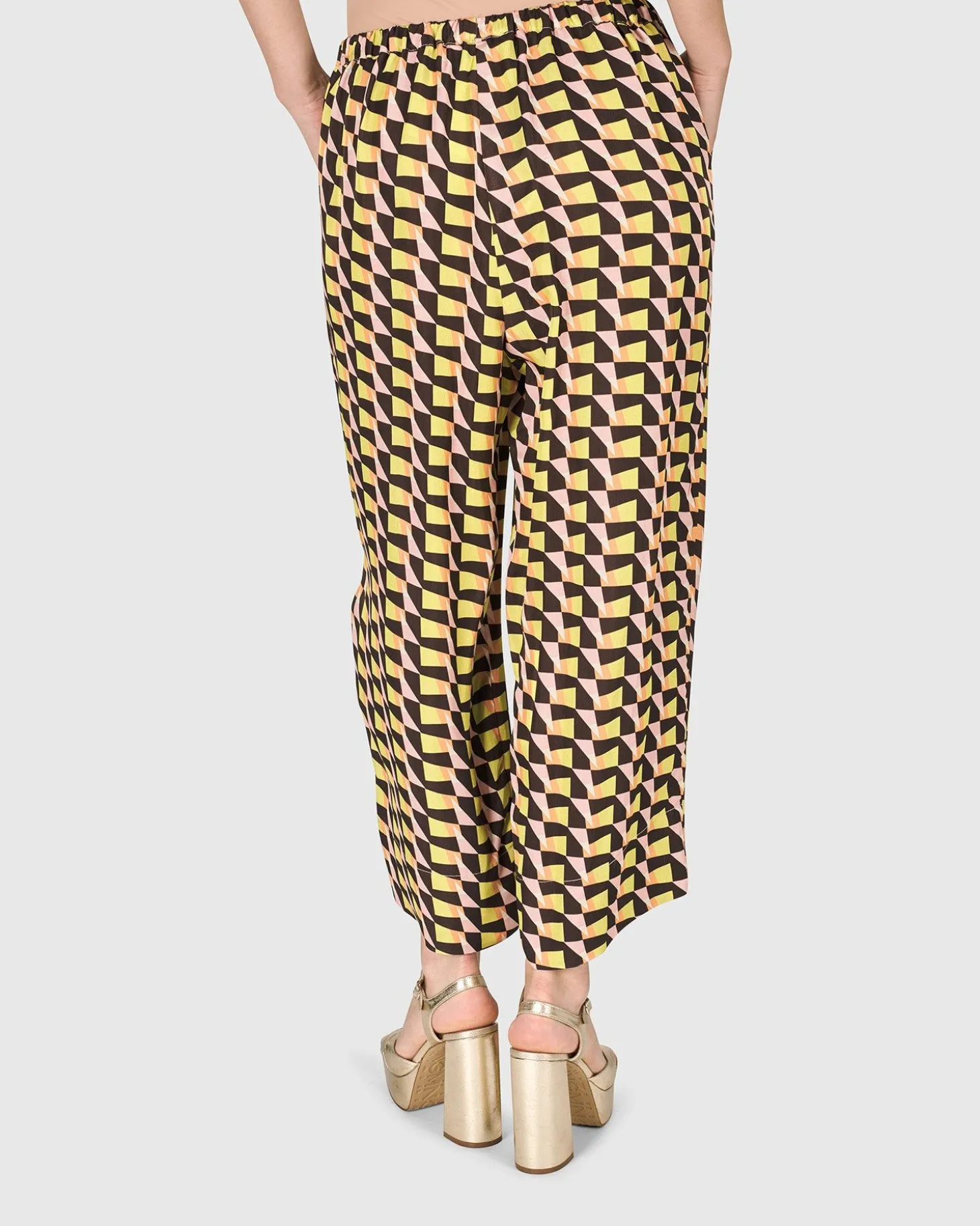 Women Alembika Penrose Pants, Geometric