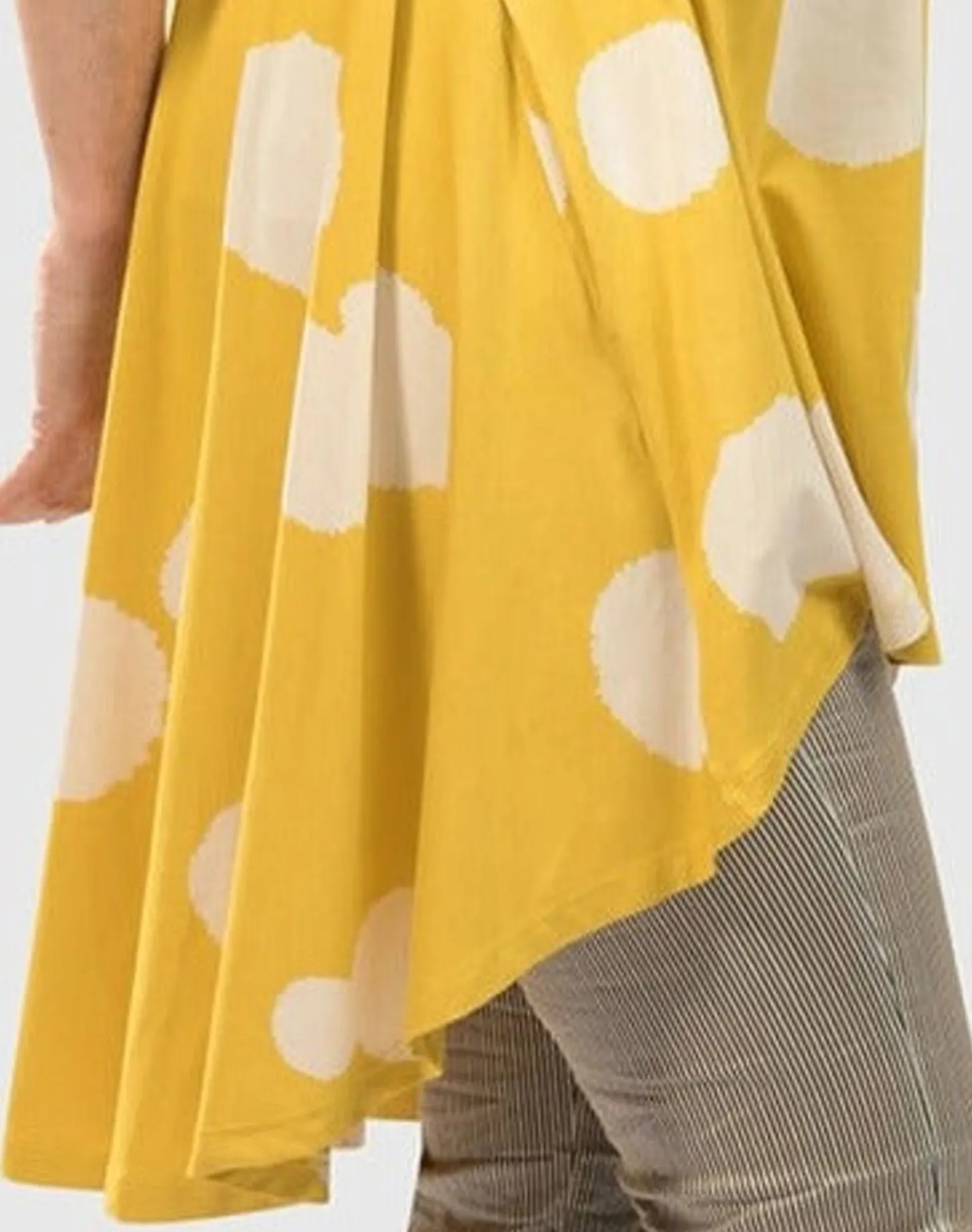 Women Alembika Perfect Swing Tunic Top, Canary Spots