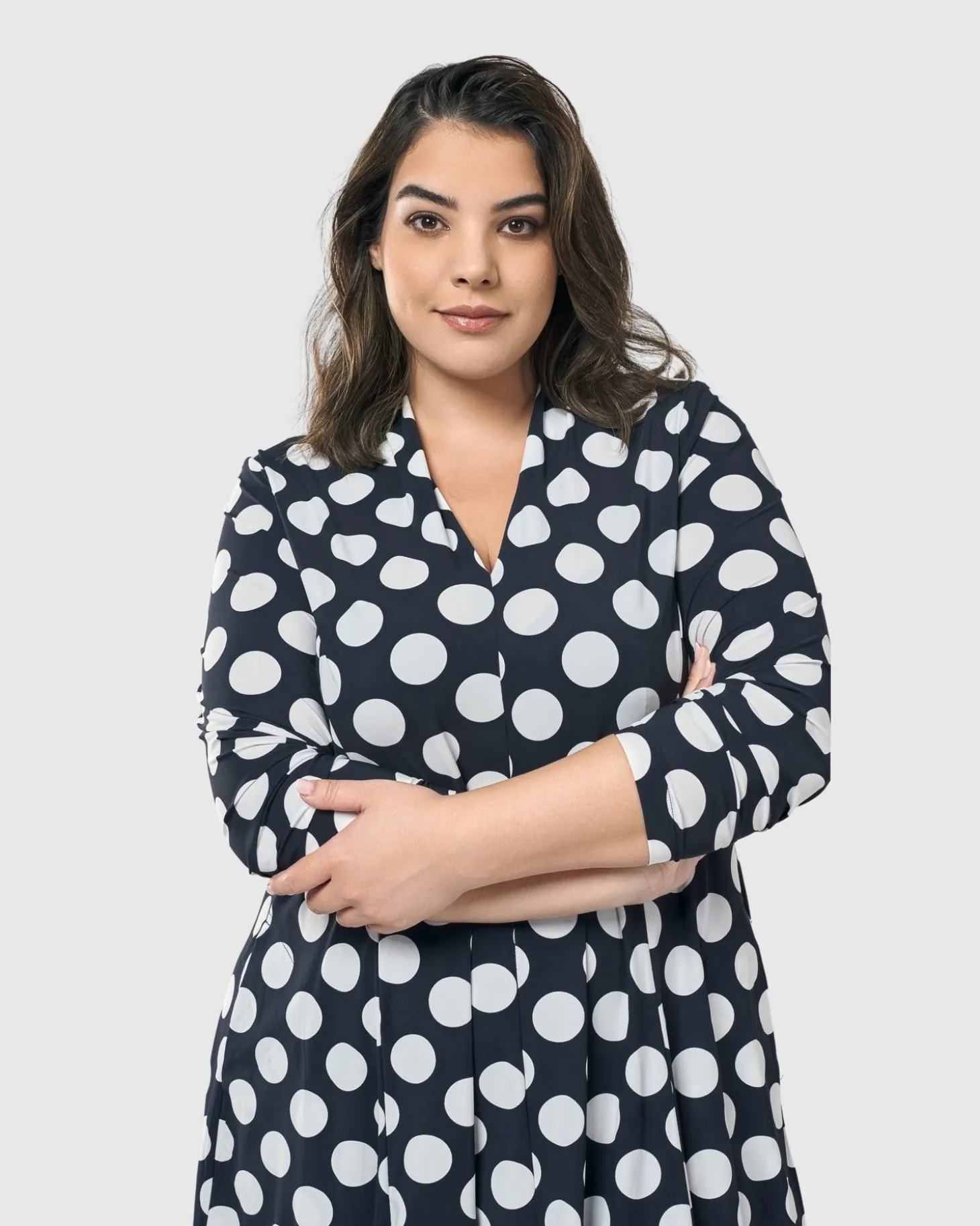 Women Alembika Piper Cocoon Dress, Circles