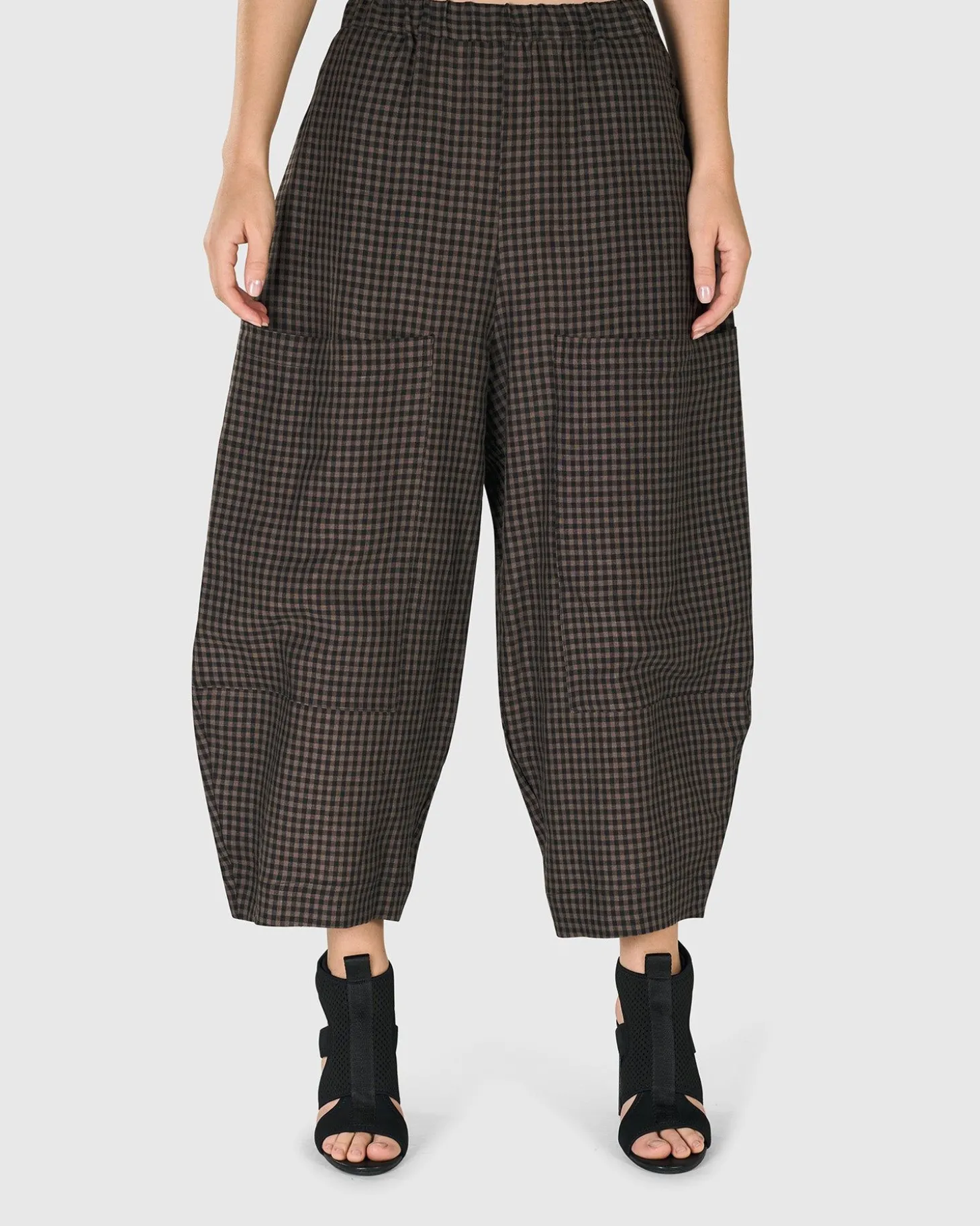 Women Alembika Pisco Balloon Pants, Plaid