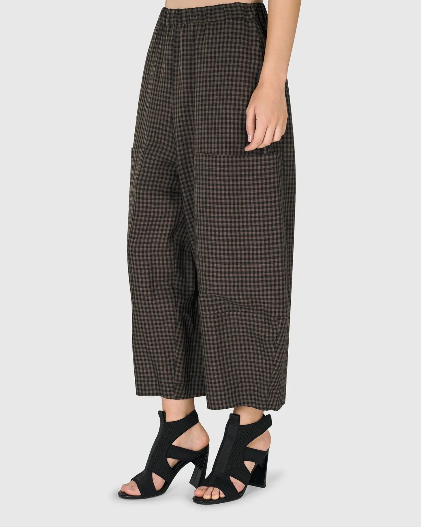 Women Alembika Pisco Balloon Pants, Plaid