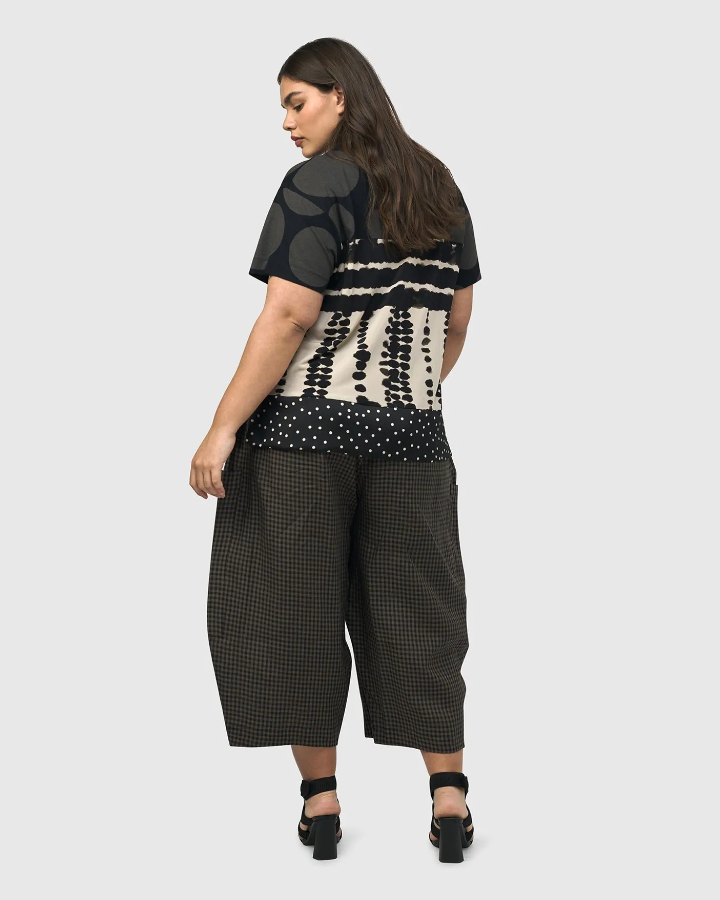 Women Alembika Pisco Balloon Pants, Plaid