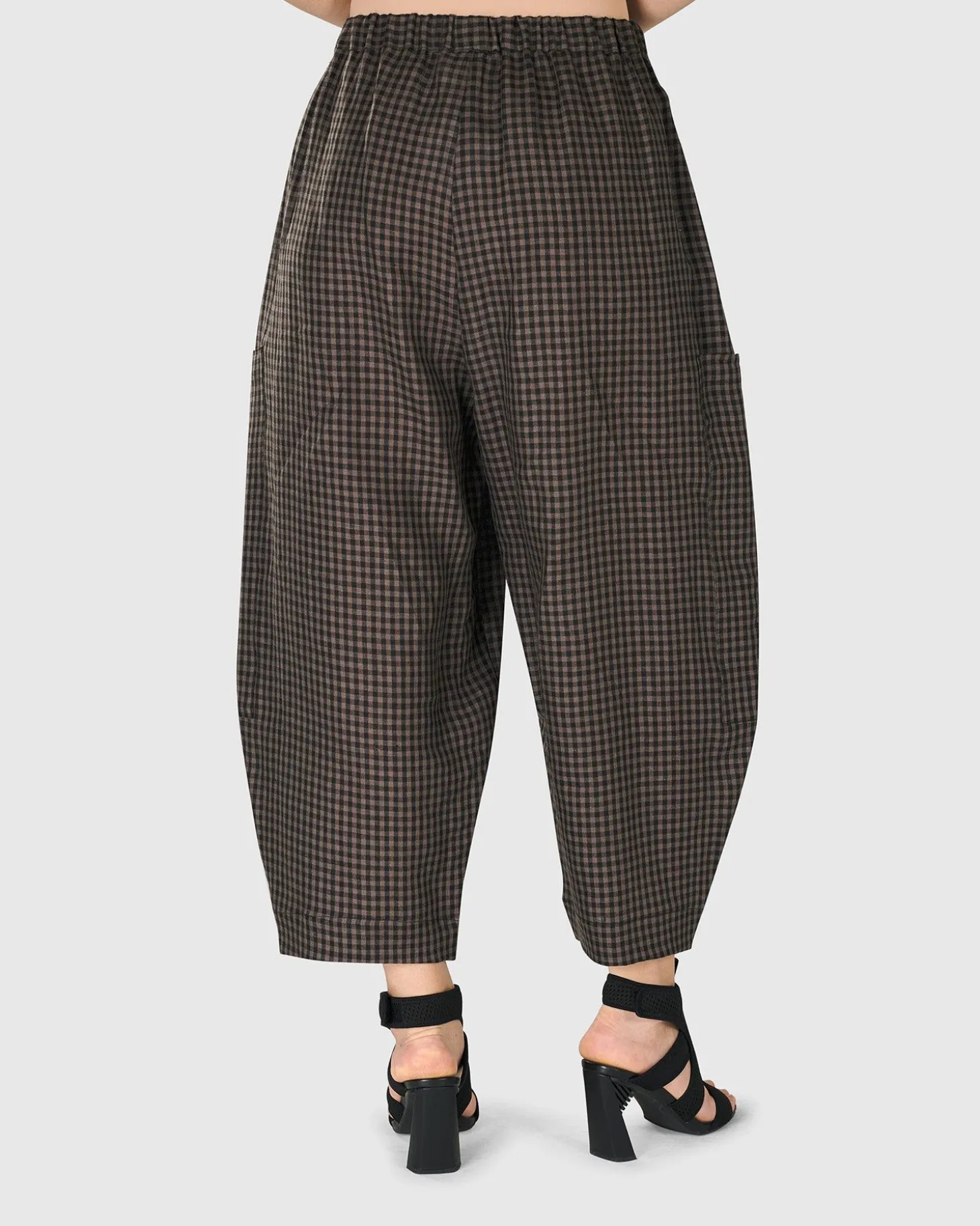 Women Alembika Pisco Balloon Pants, Plaid