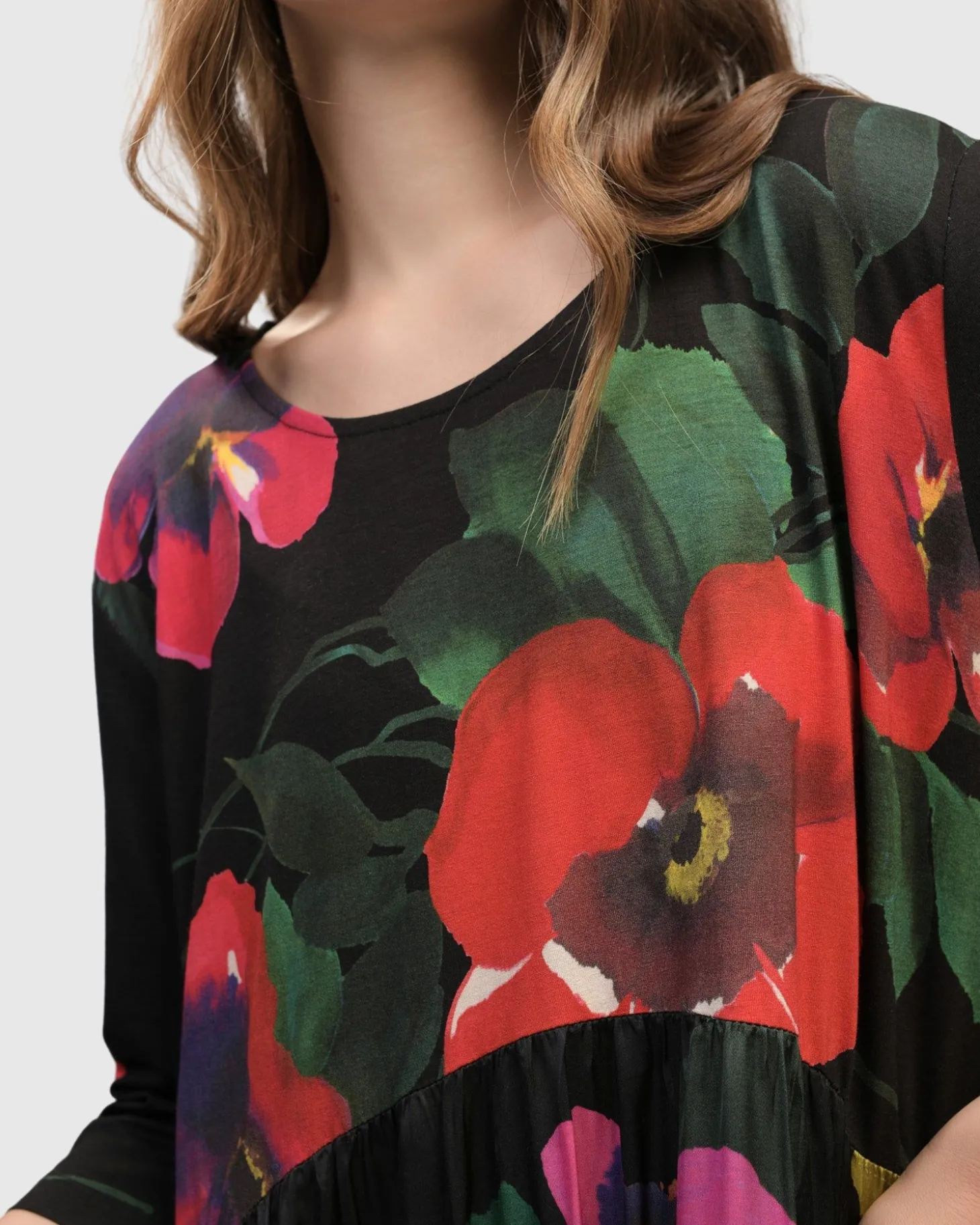 Women Alembika Poppy Relaxed Dress, Garden
