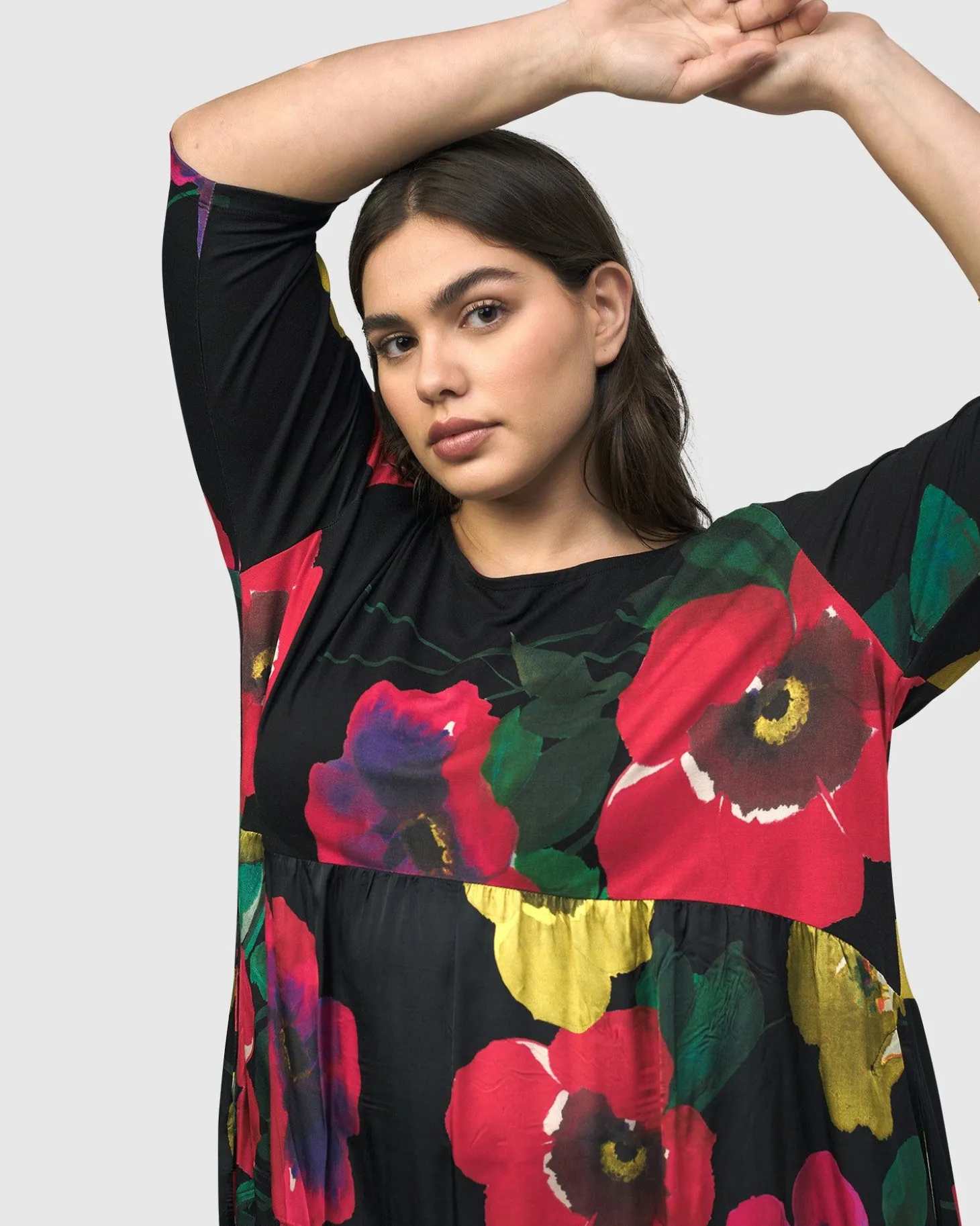 Women Alembika Poppy Relaxed Dress, Garden
