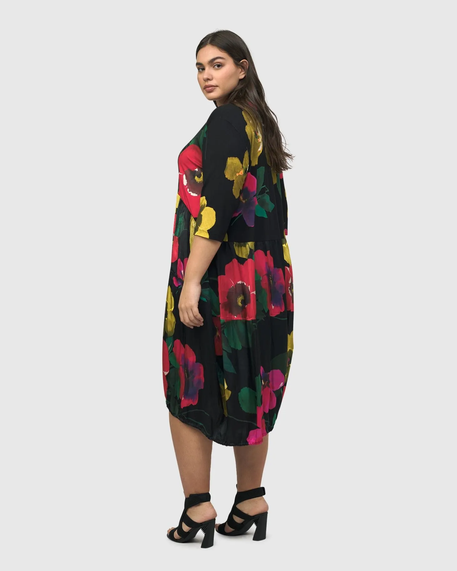 Women Alembika Poppy Relaxed Dress, Garden
