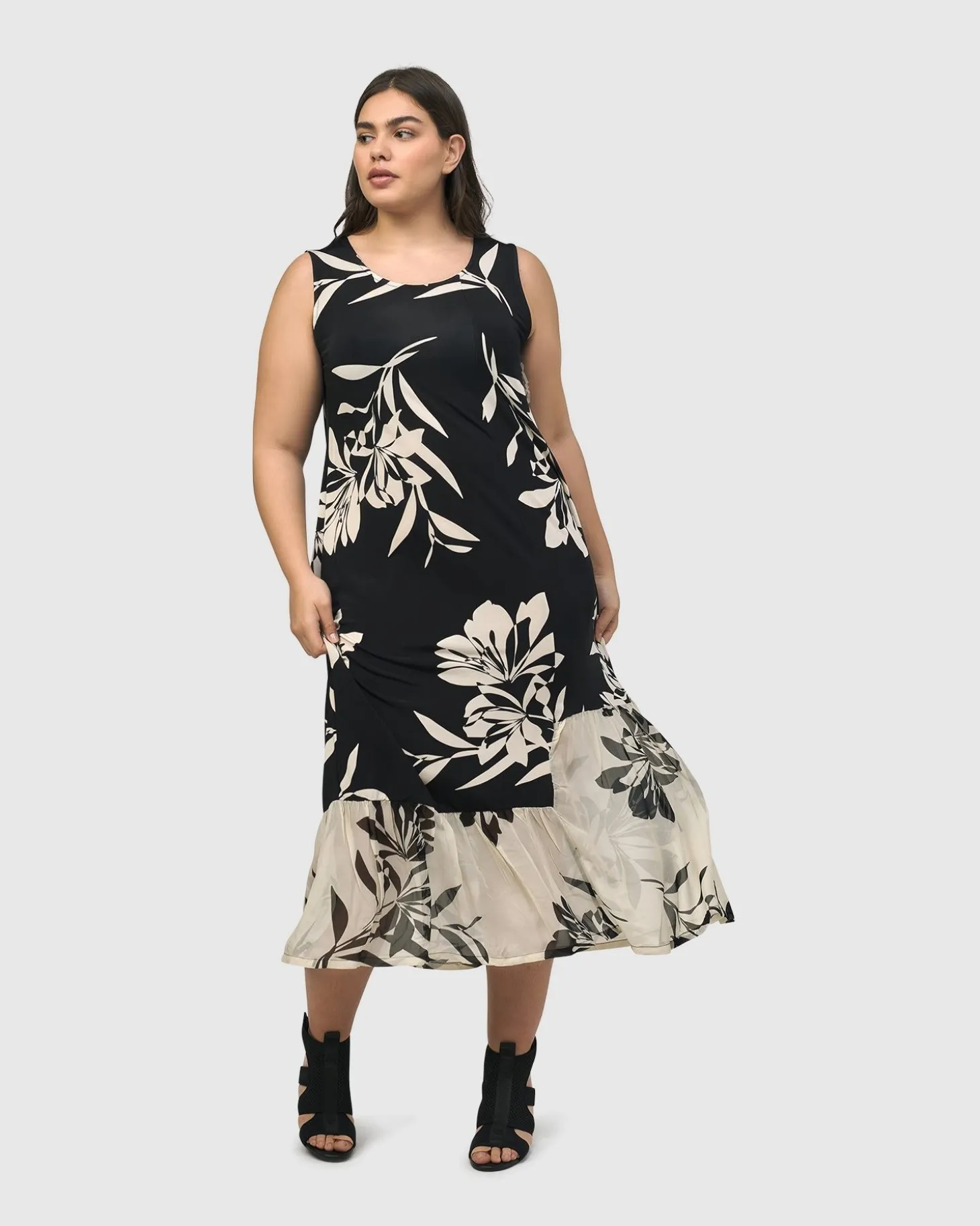 Women Alembika Prosecco Sleeveless Tunic Dress, Floral