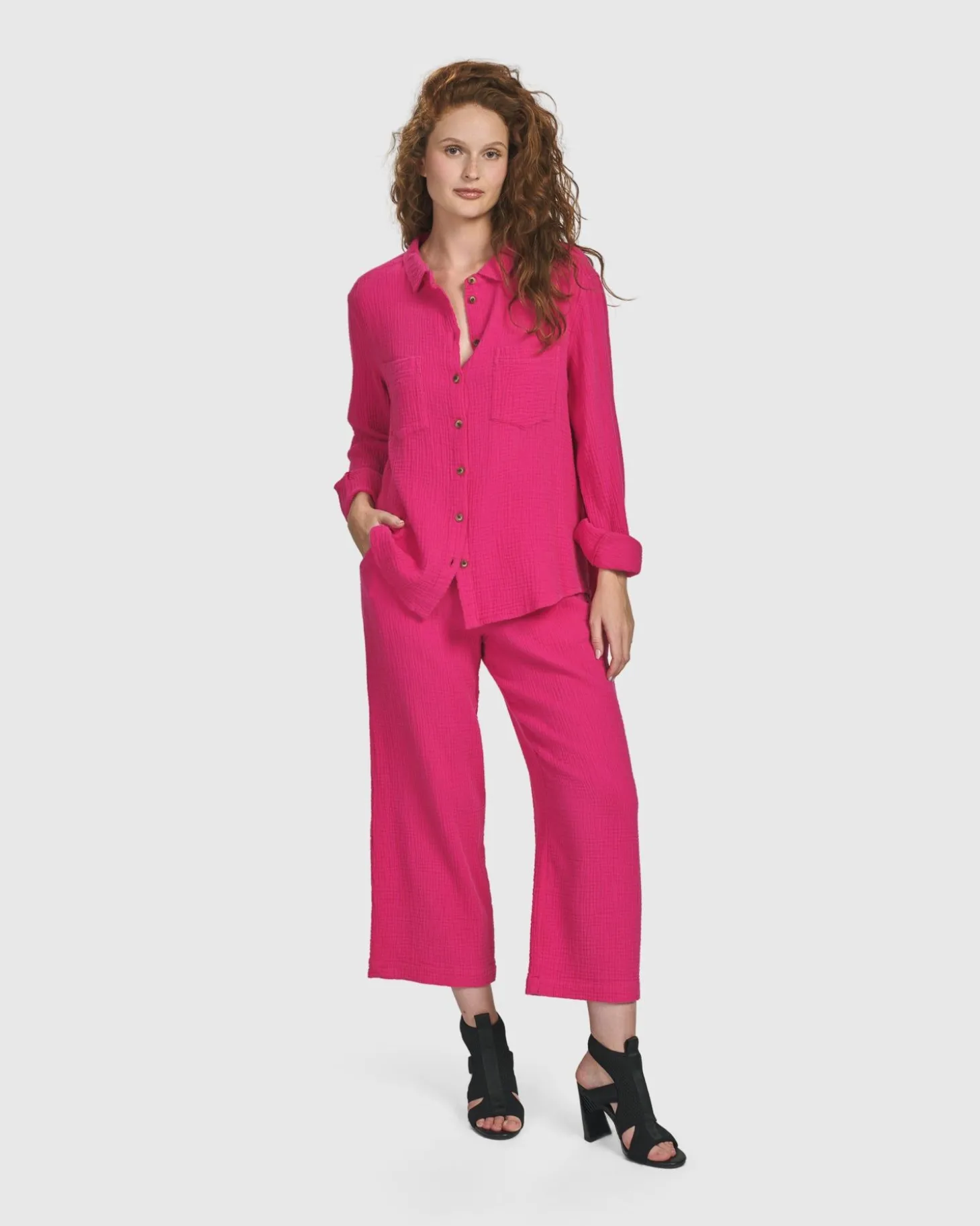 Women Alembika Recreation Pants, Fuchsia