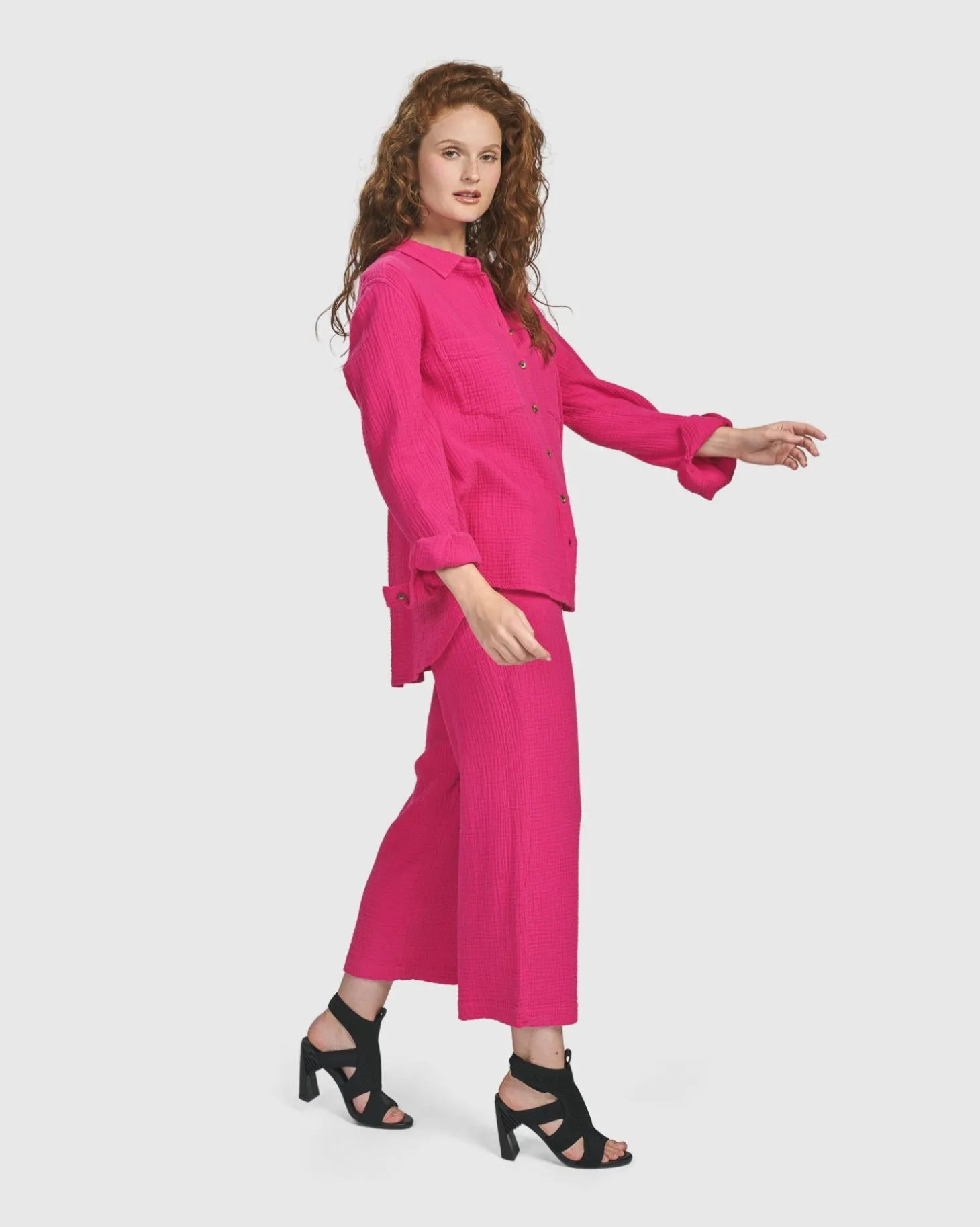 Women Alembika Recreation Pants, Fuchsia