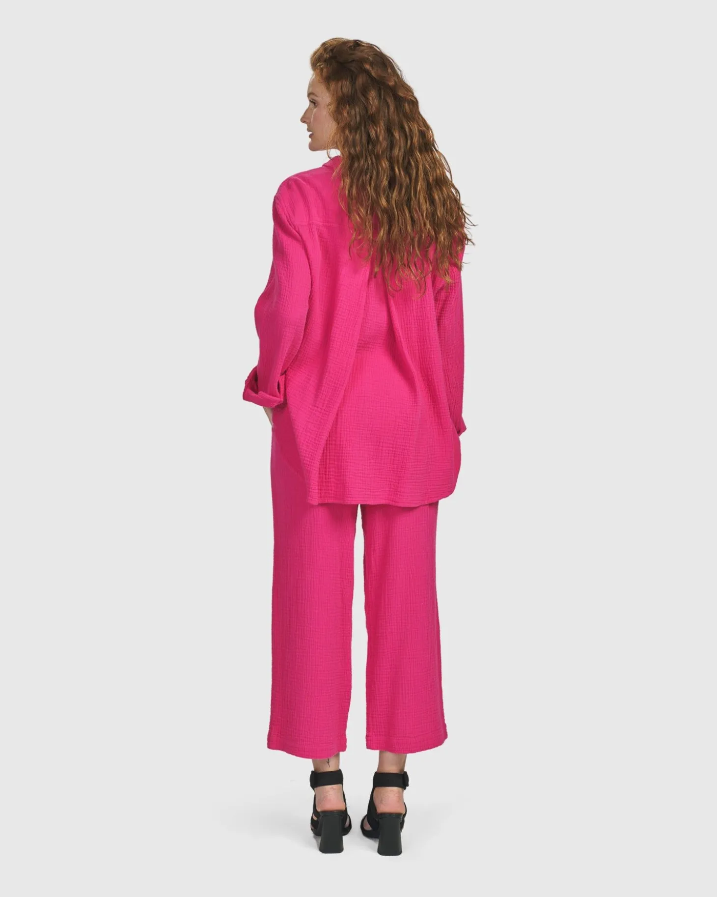 Women Alembika Recreation Pants, Fuchsia