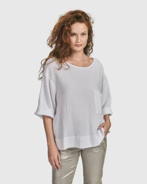 Women Alembika Recreation Tee, White