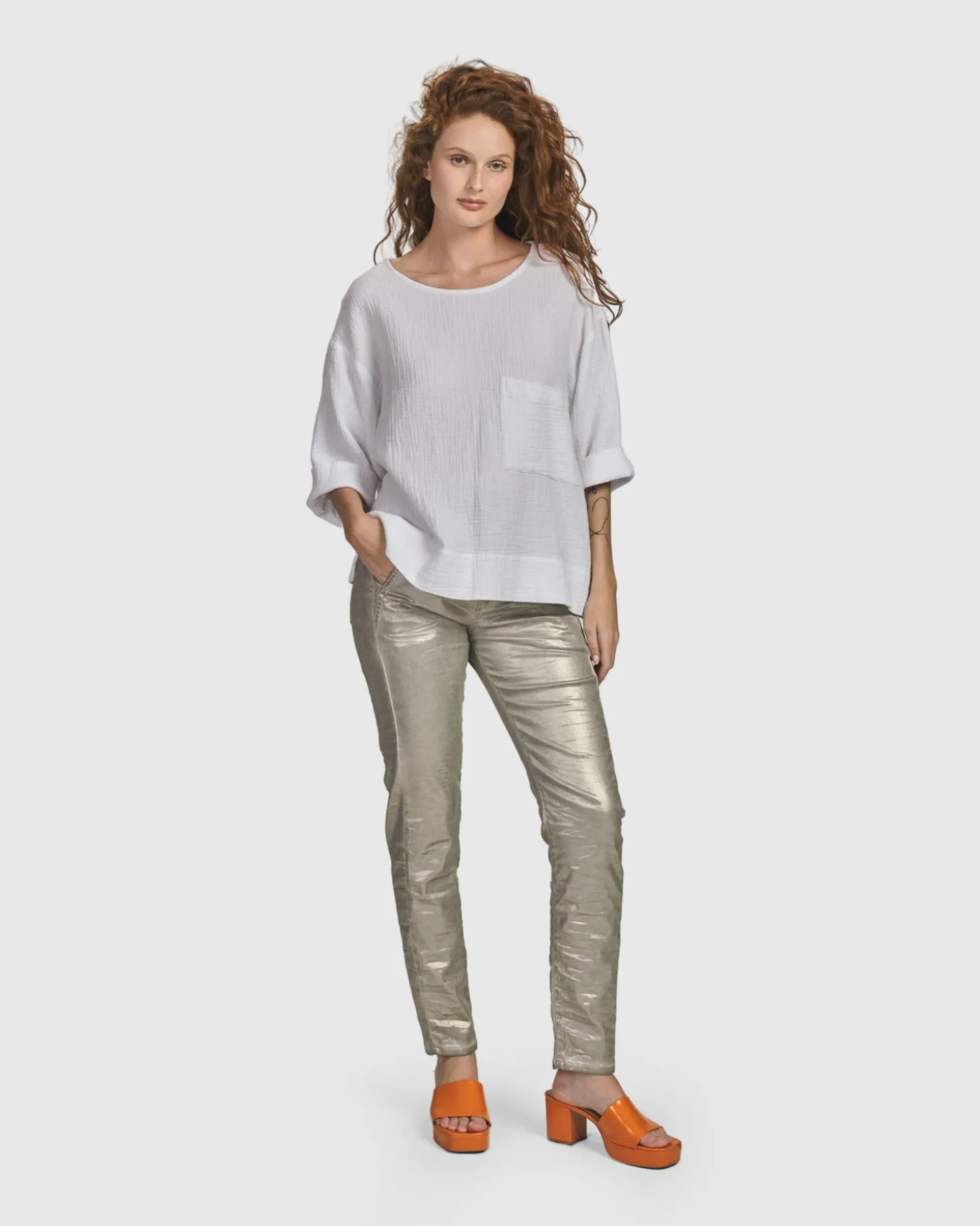 Women Alembika Recreation Tee, White