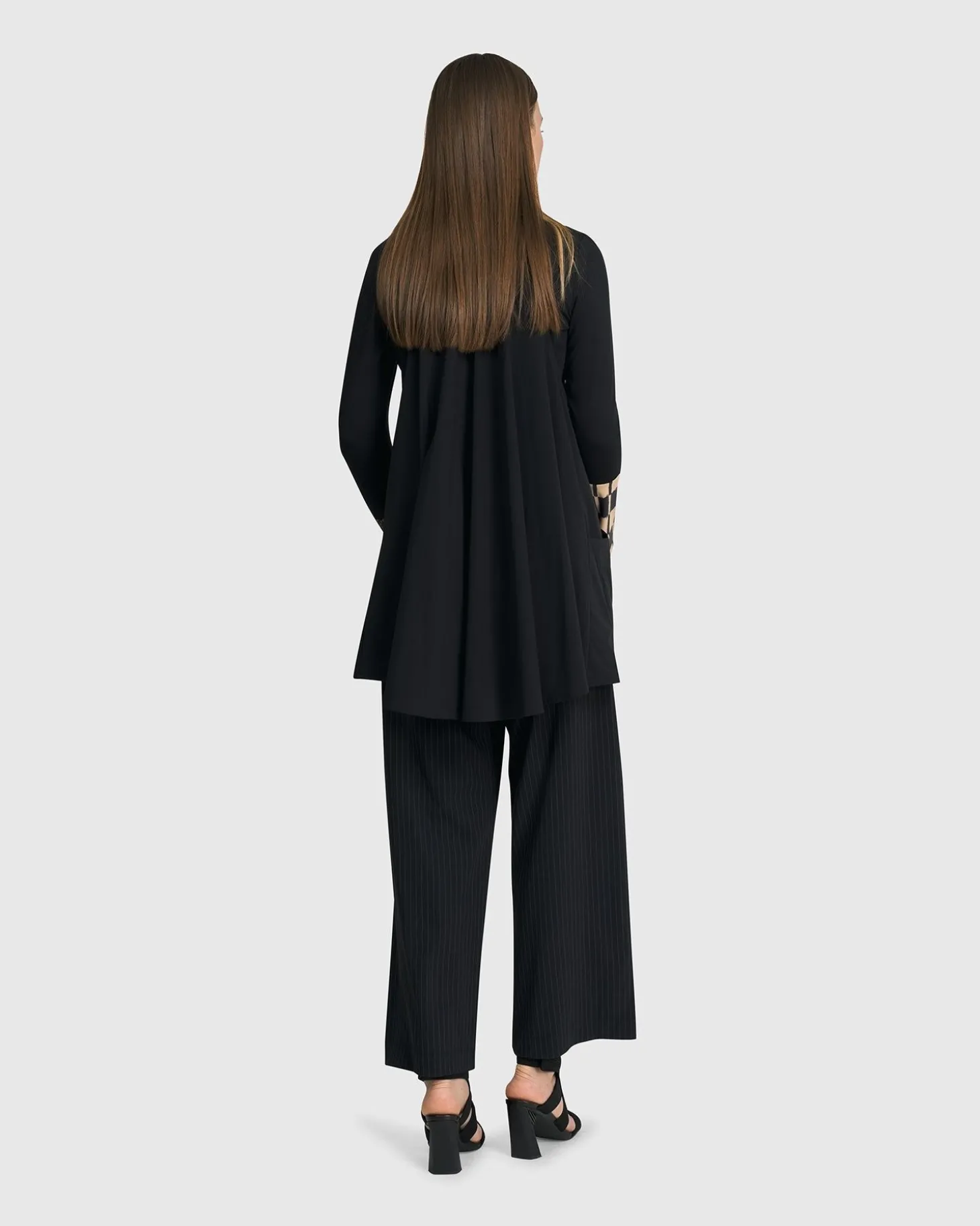 Women Alembika Shelley Apron Top, Black