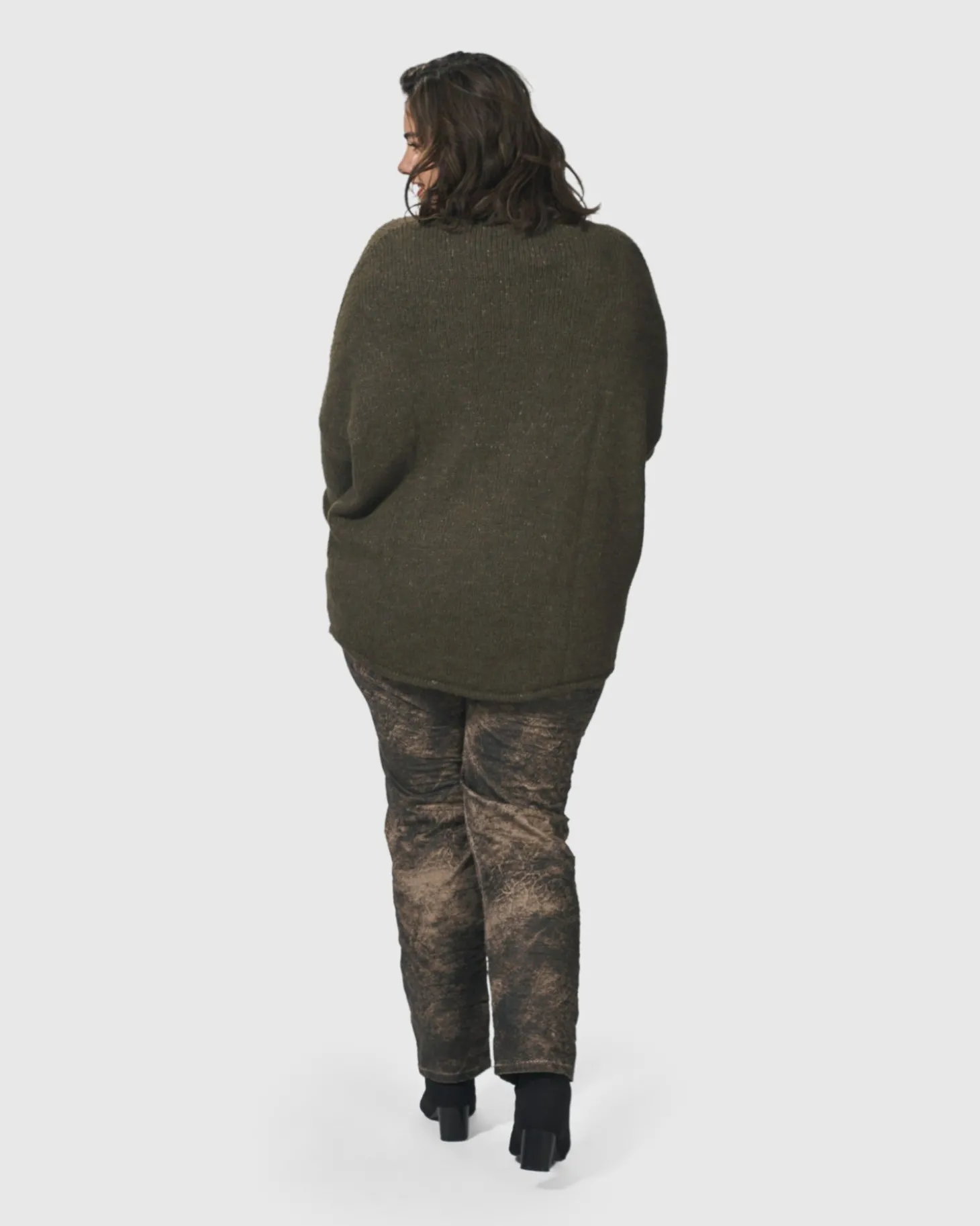 Women Alembika Siesta Oversized Sweater, Taupe