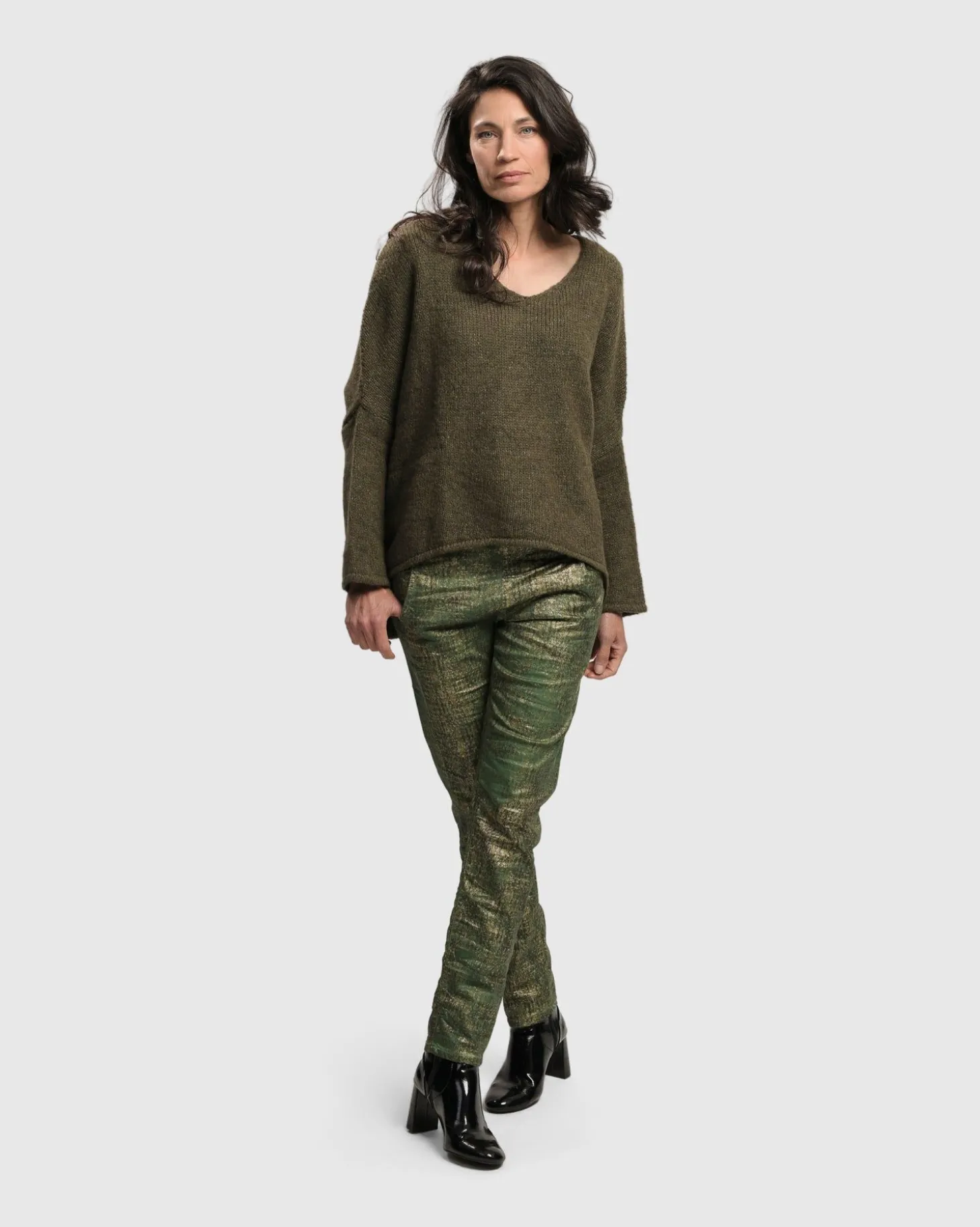 Women Alembika Siesta Oversized Sweater, Taupe