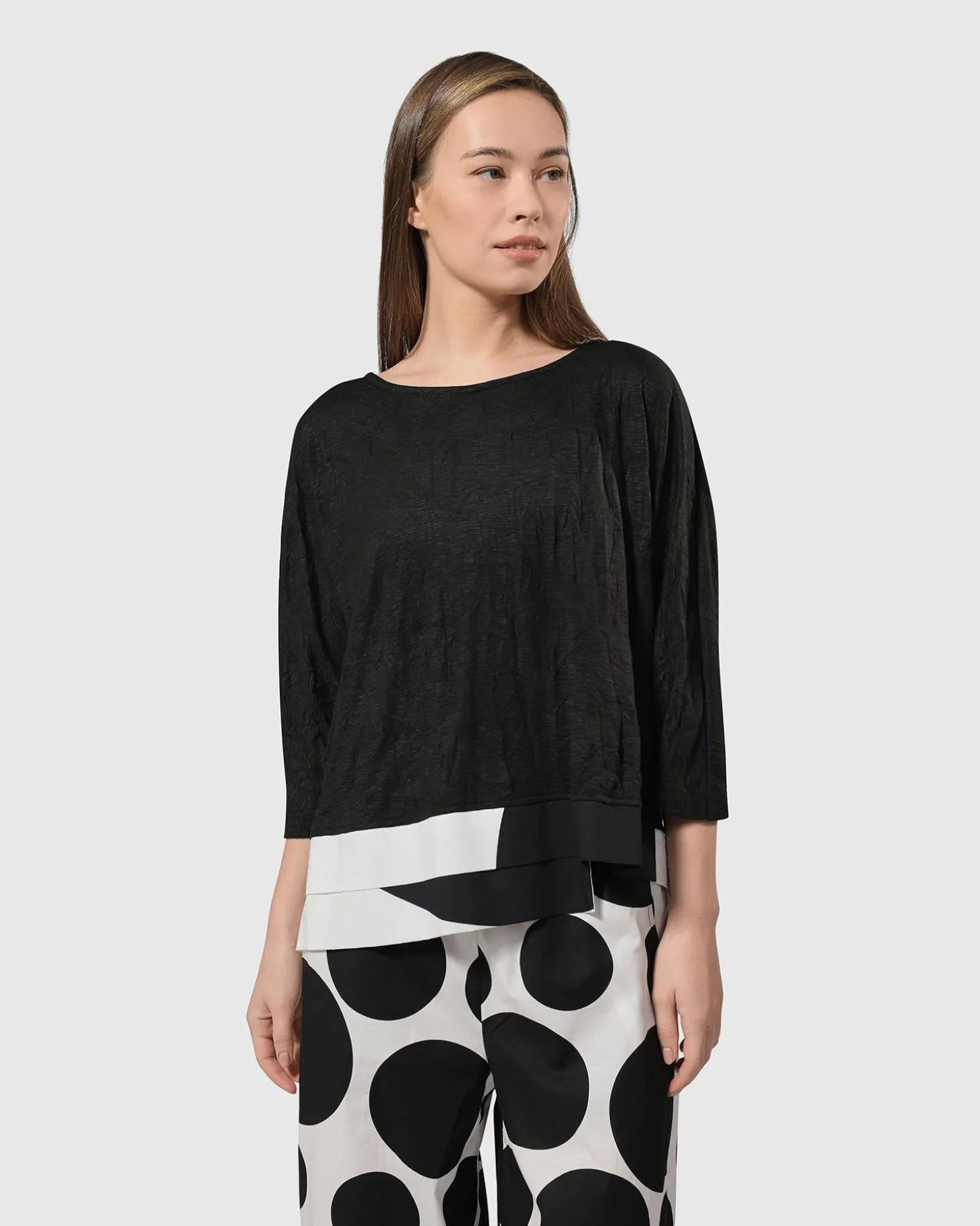 Women Alembika Solo Cropped Pants, Bubbles