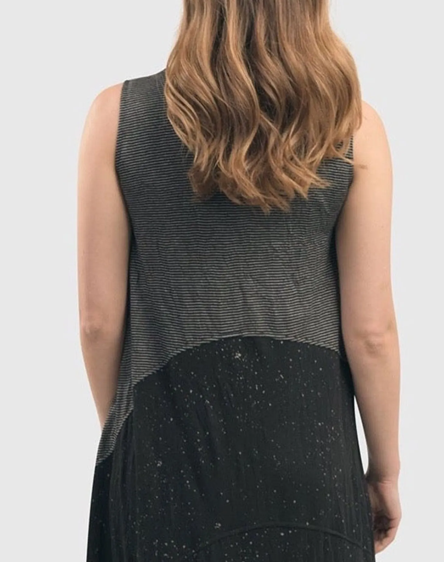 Women Alembika Sprinkle Crinkle Tank Dress, Black
