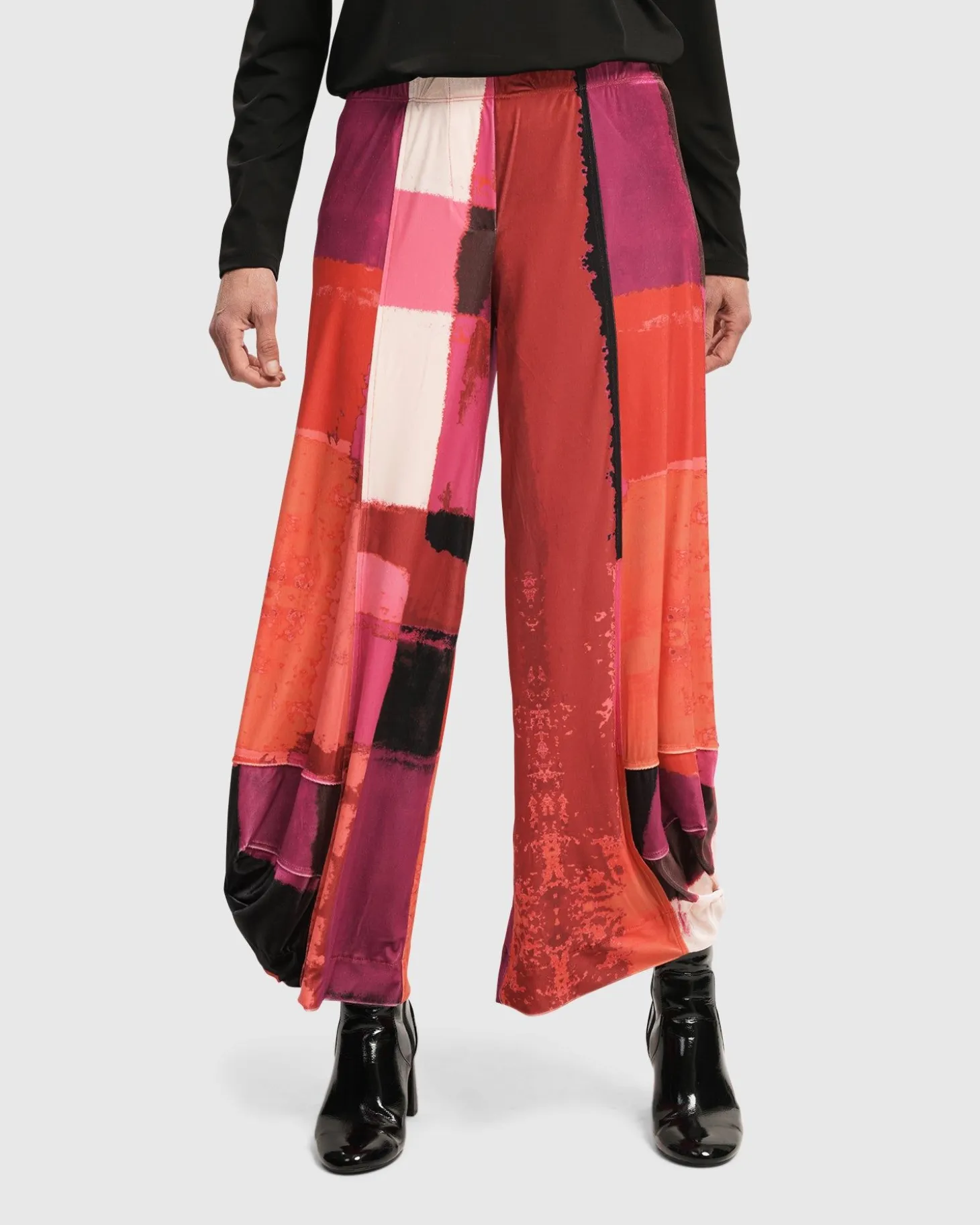 Women Alembika Sunset Strip Punto Pants, Magenta