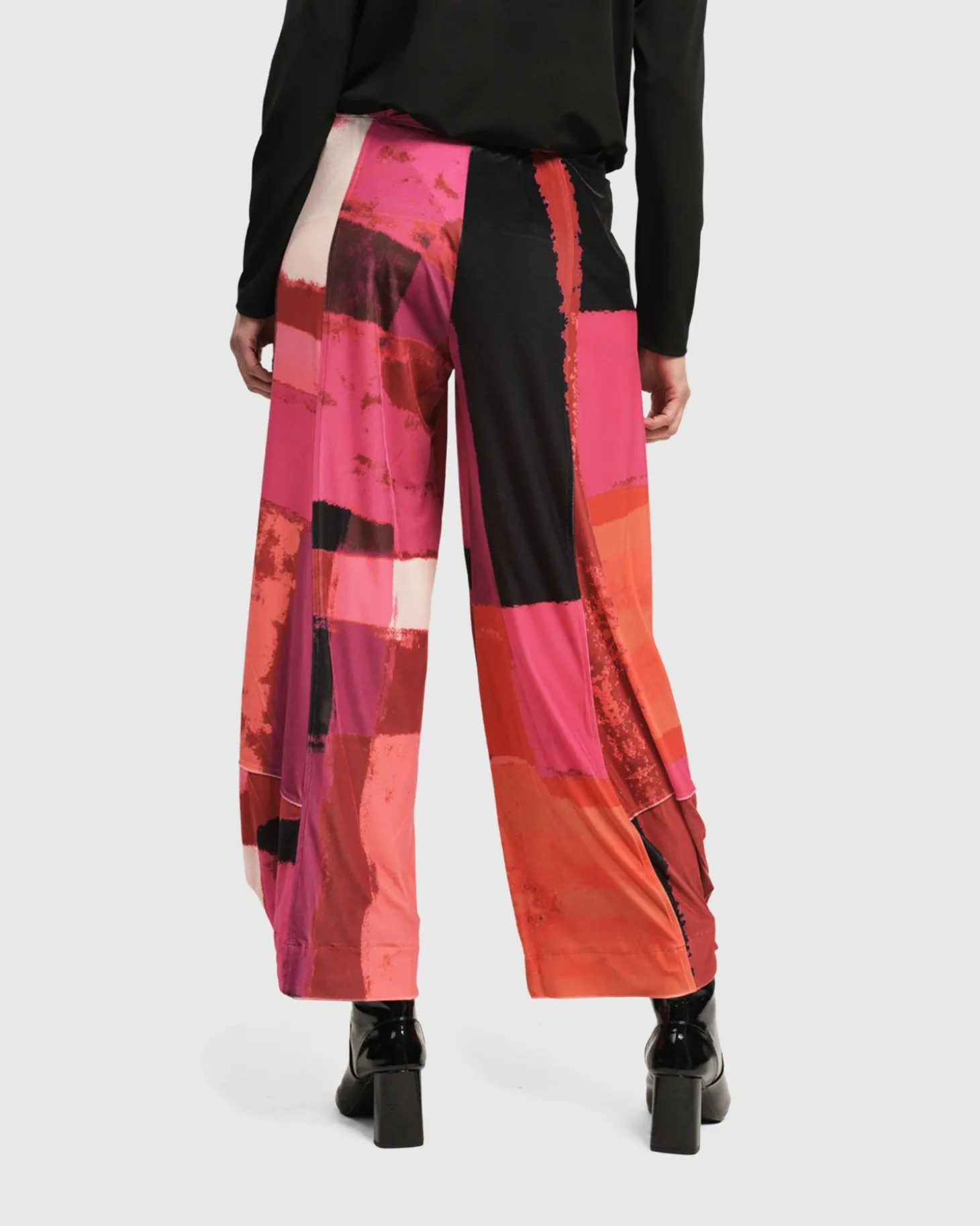 Women Alembika Sunset Strip Punto Pants, Magenta