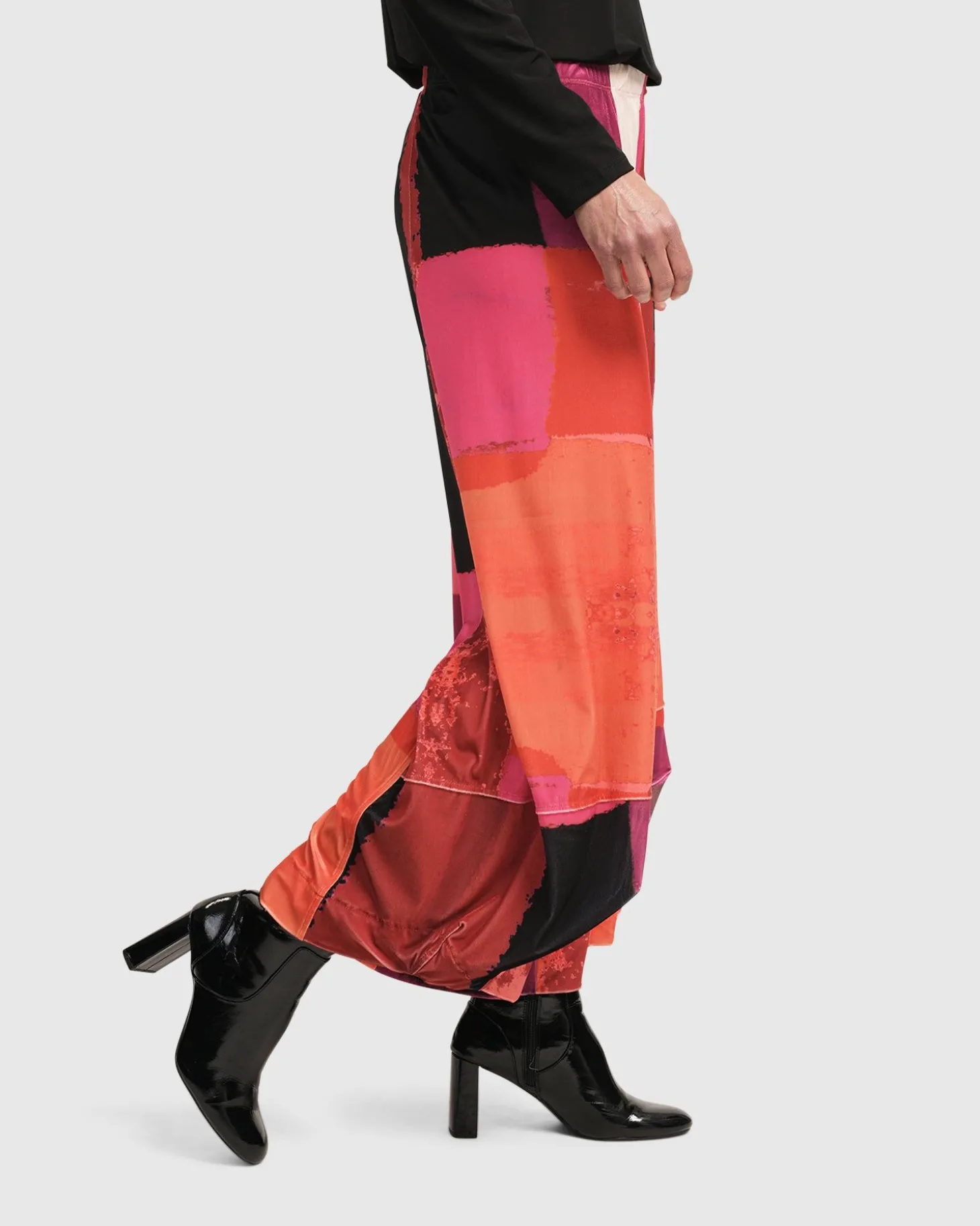 Women Alembika Sunset Strip Punto Pants, Magenta