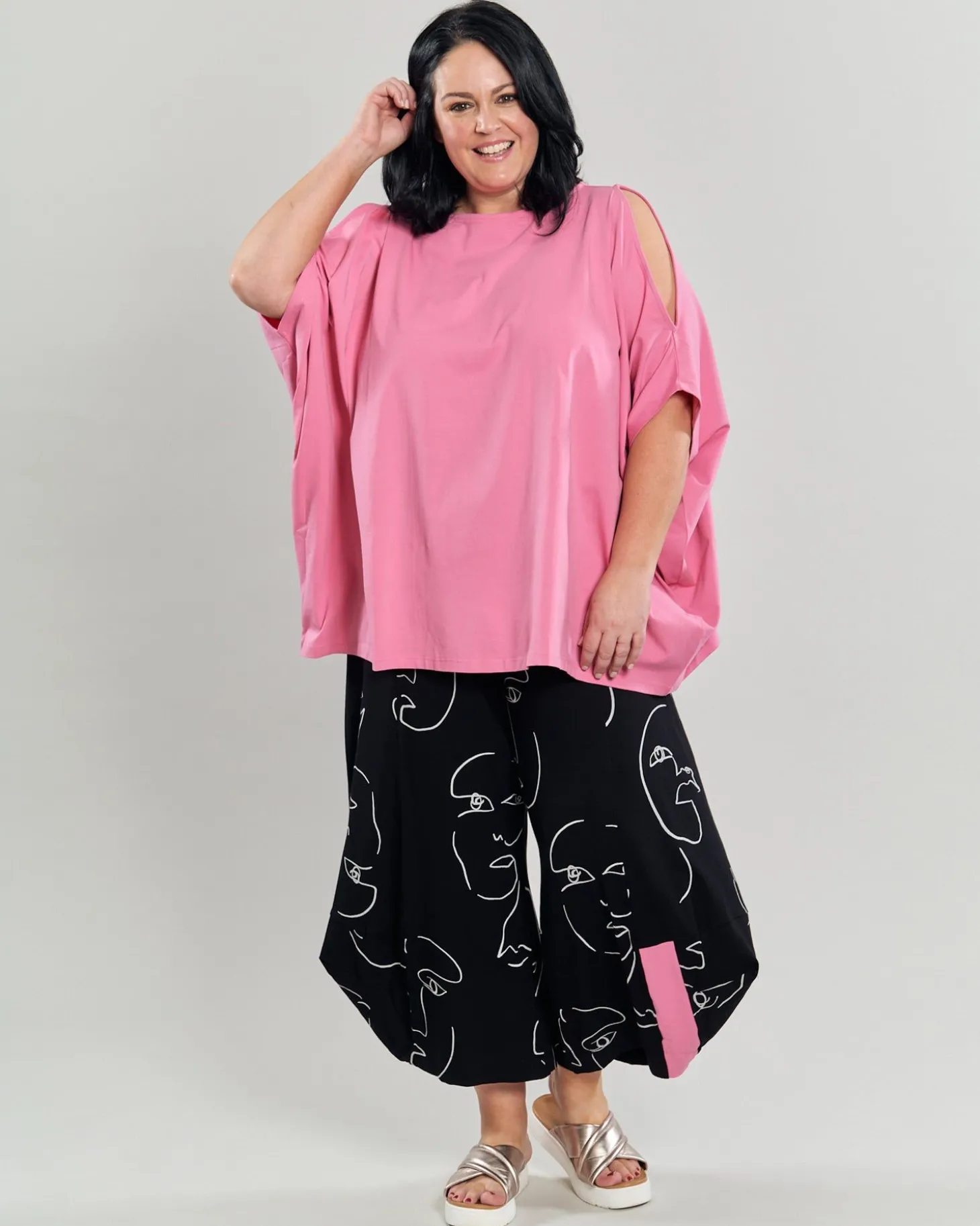 Women Alembika Susan Punto Pants, Faces