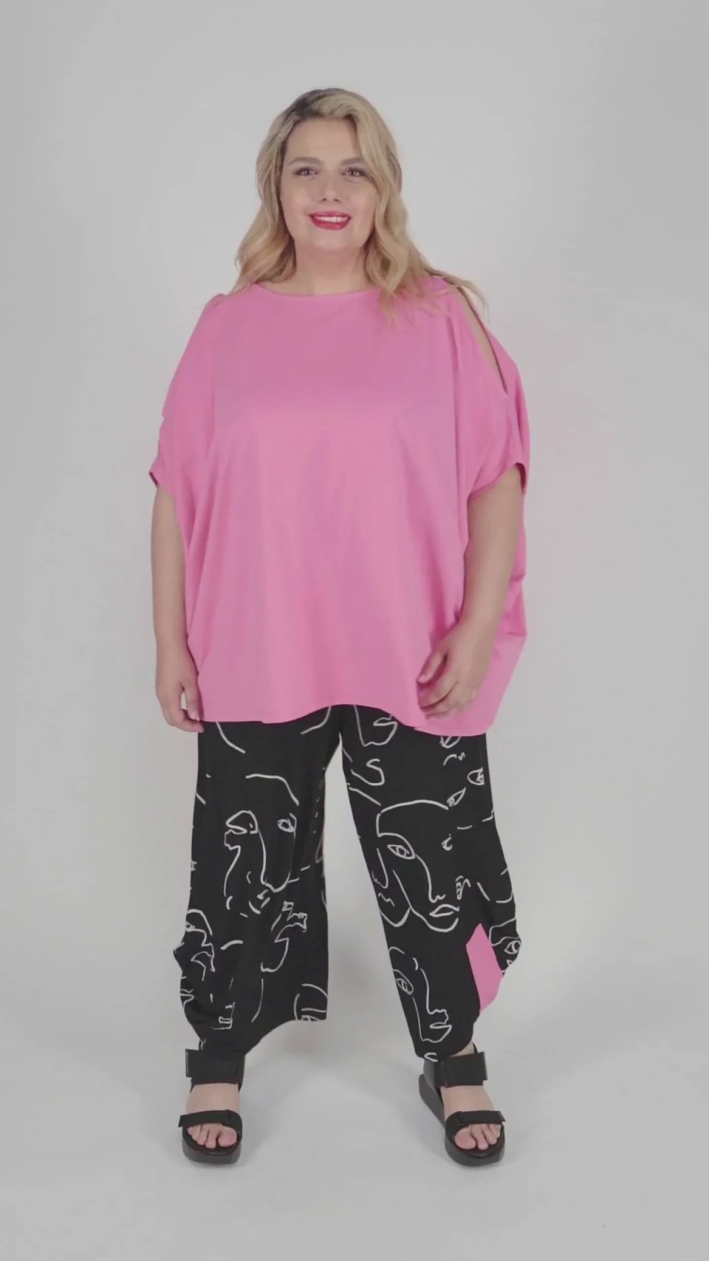Women Alembika Susan Punto Pants, Faces