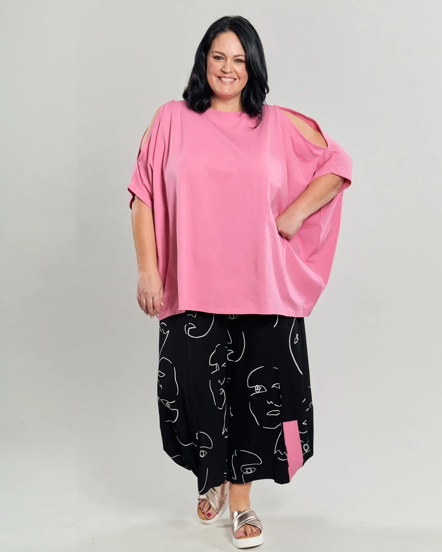 Women Alembika Susan Punto Pants, Faces