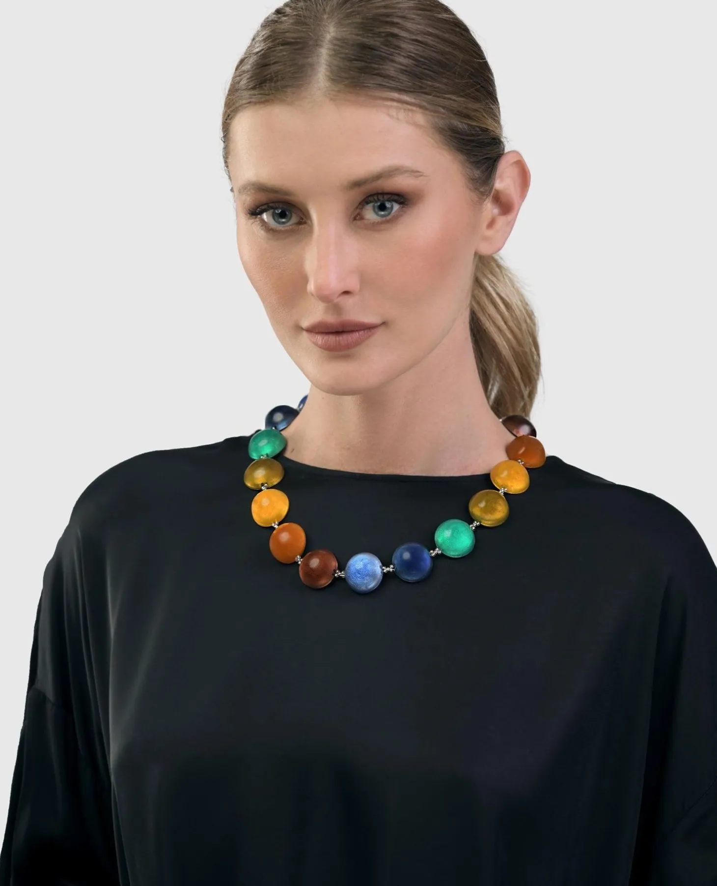 Women Alembika Sweetheart Necklace, Multi