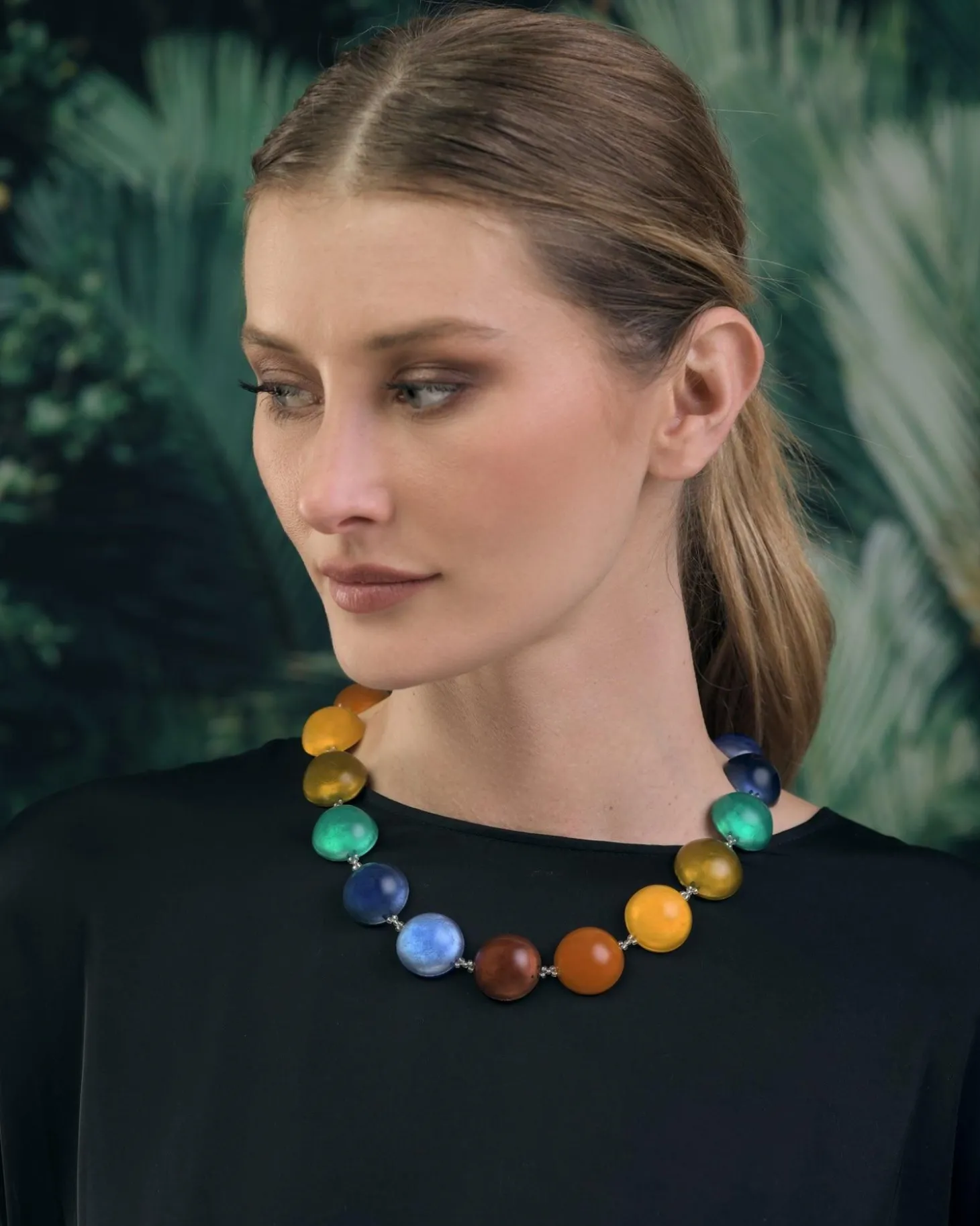 Women Alembika Sweetheart Necklace, Multi