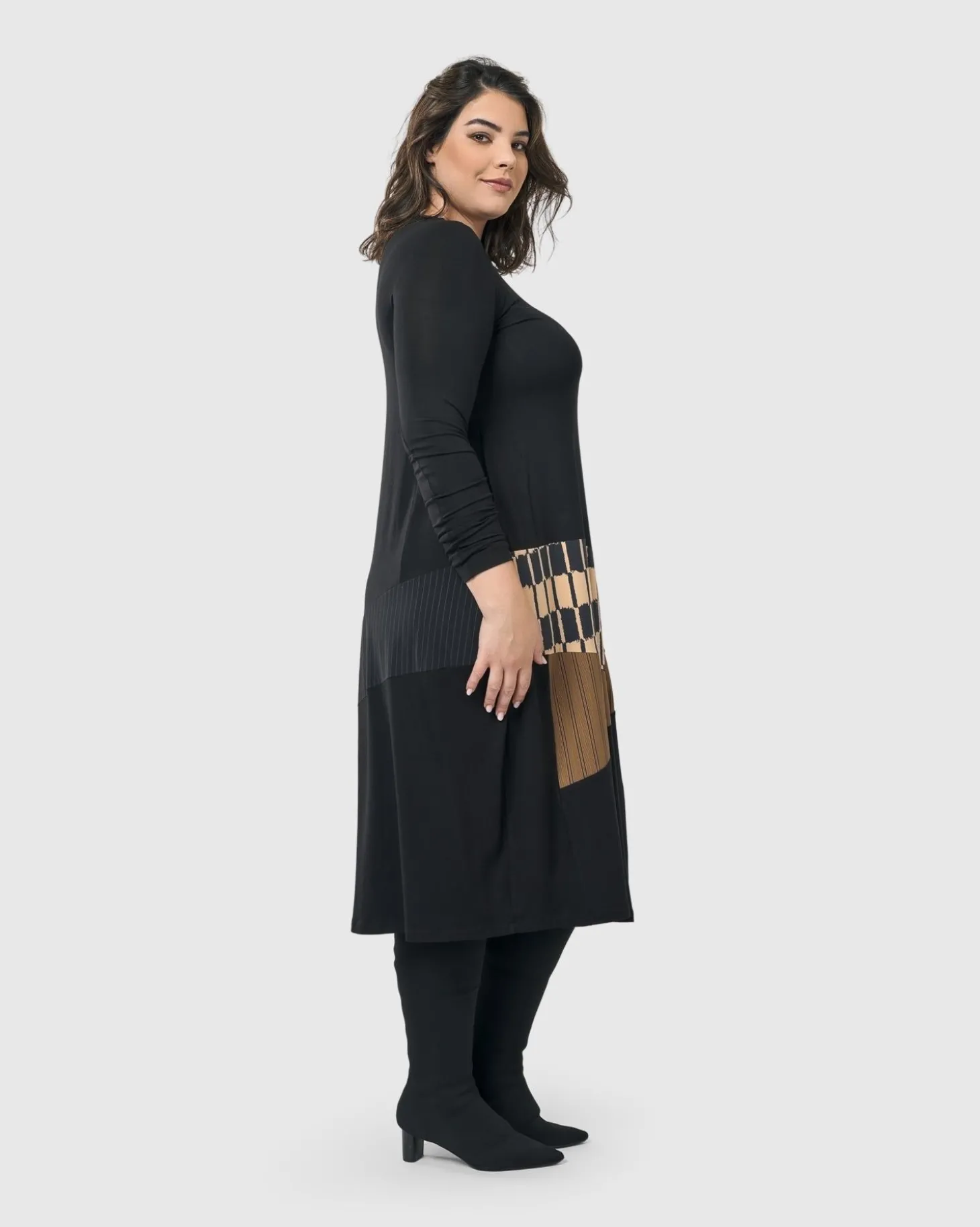 Women Alembika Sycamore Cocoon Dress, Coffee