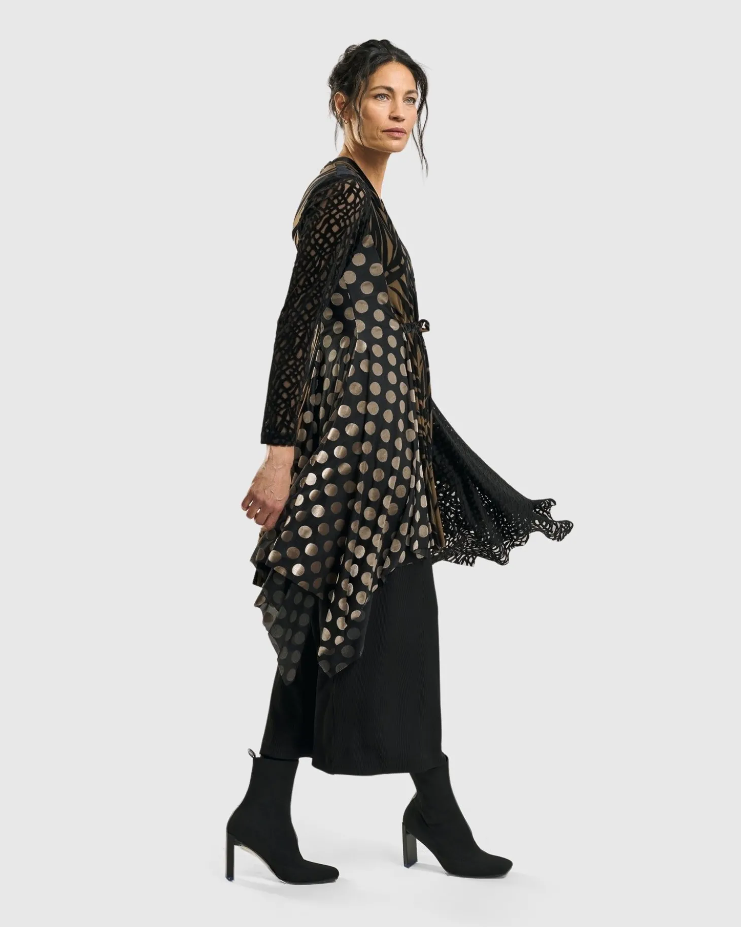 Women Alembika Synergy Tunic Top, Gold