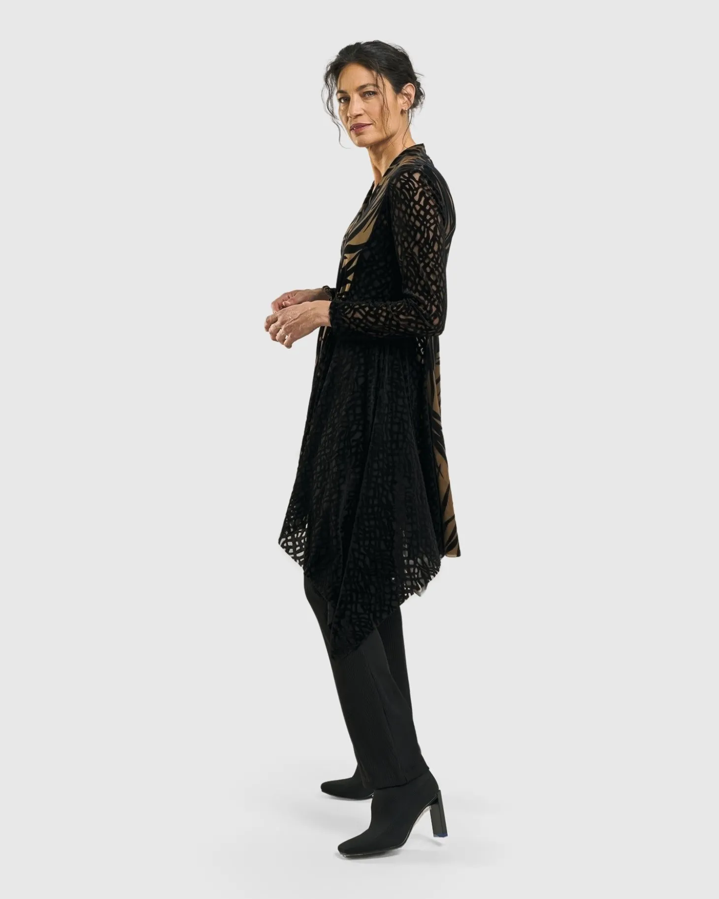 Women Alembika Synergy Tunic Top, Gold