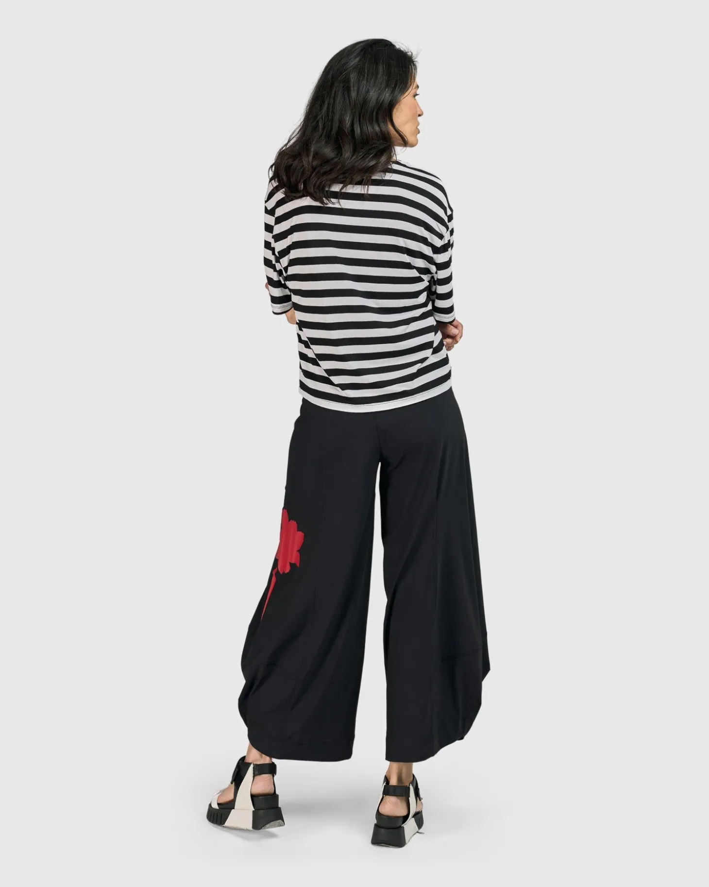 Women Alembika Tekbika Baudelaire Day Tee, Stripes