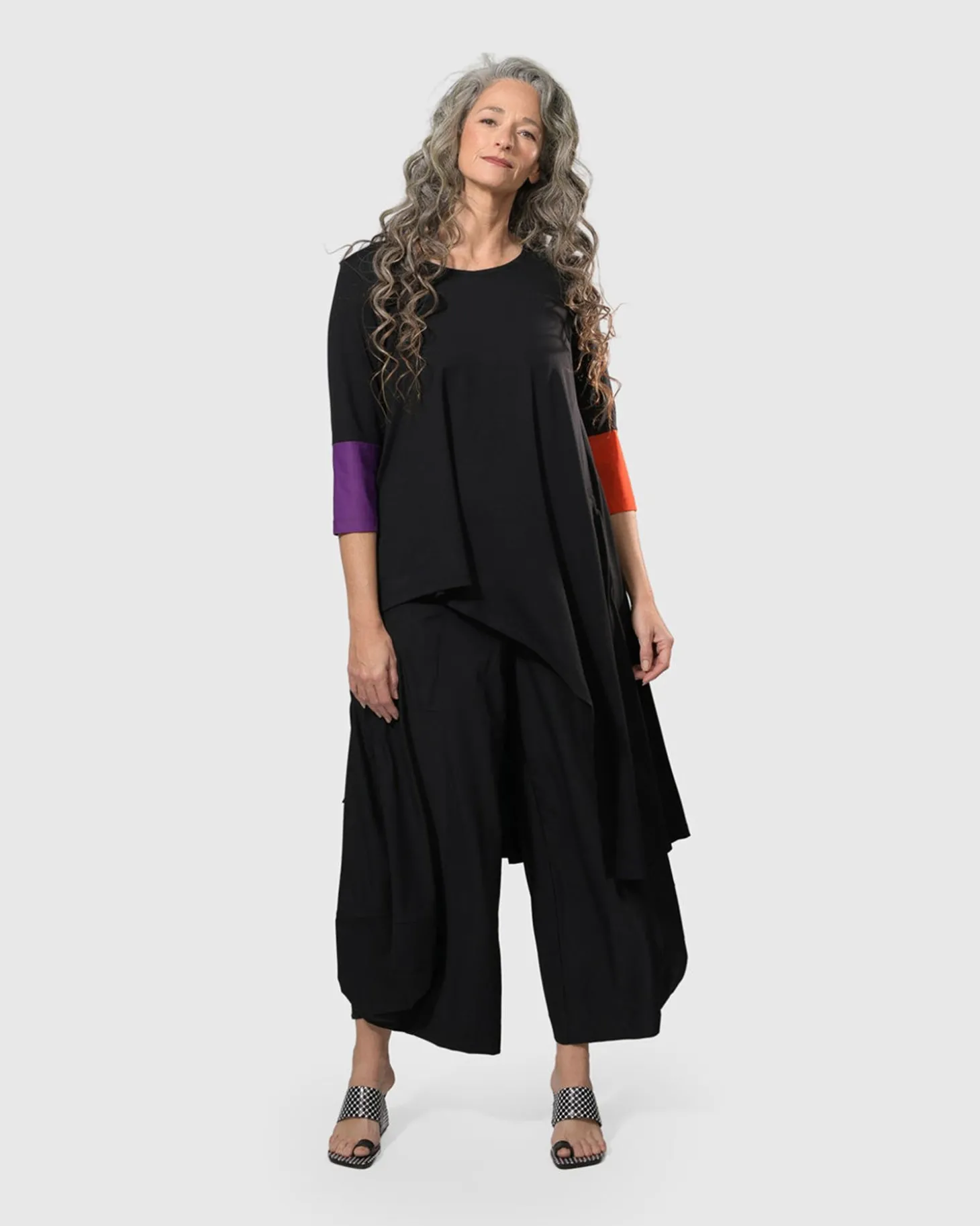 Women Alembika Tekbika Belinda Hi-Lo Tunic Top, Multi