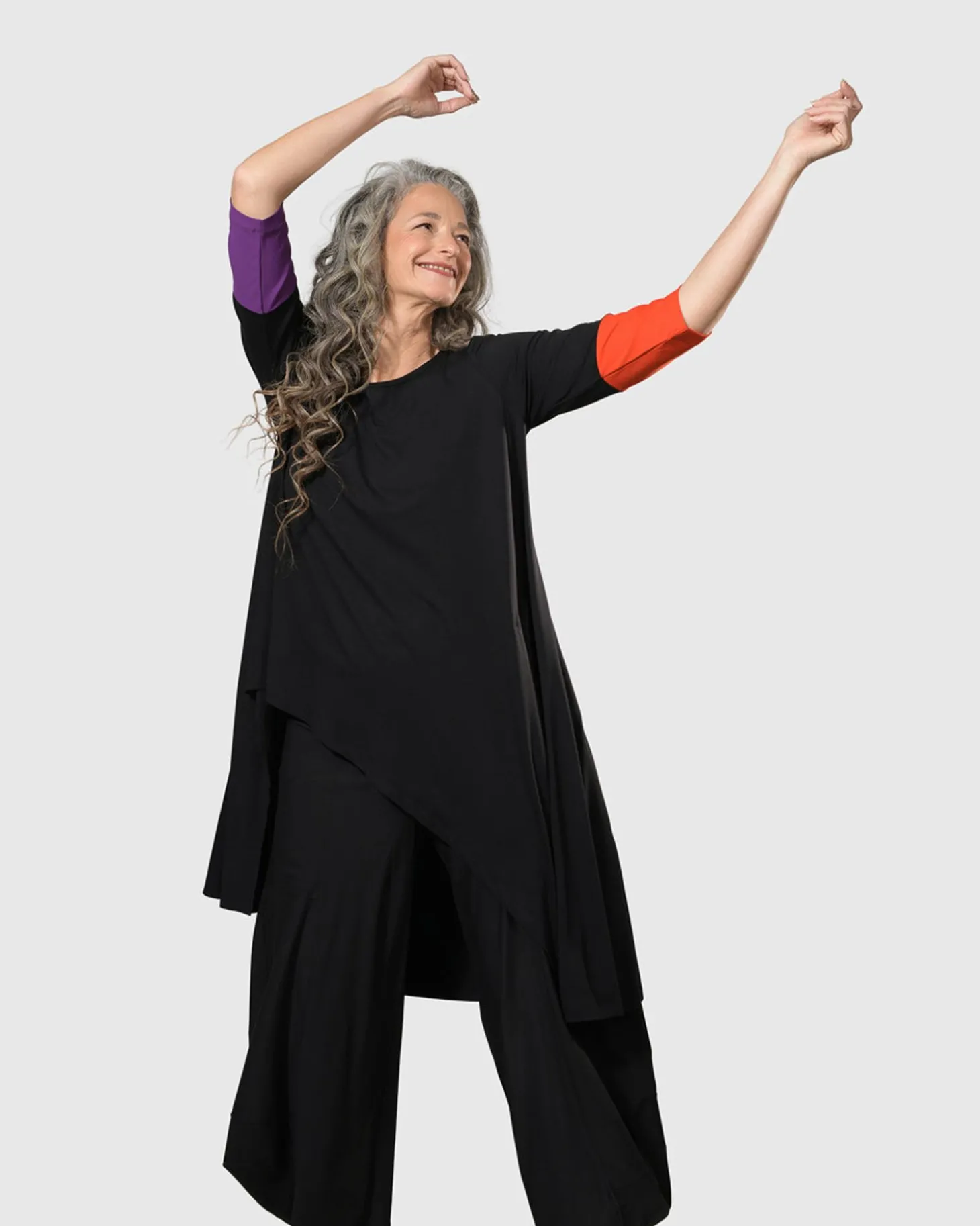 Women Alembika Tekbika Belinda Hi-Lo Tunic Top, Multi
