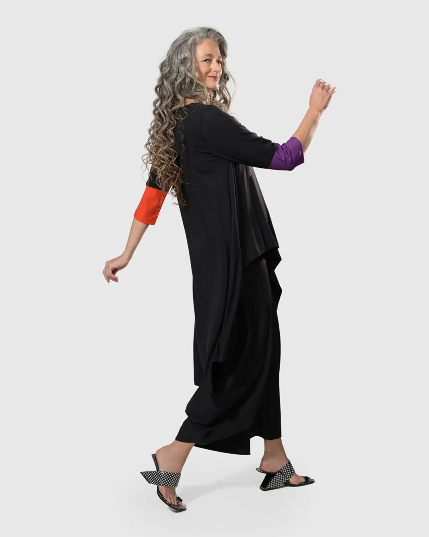 Women Alembika Tekbika Belinda Hi-Lo Tunic Top, Multi