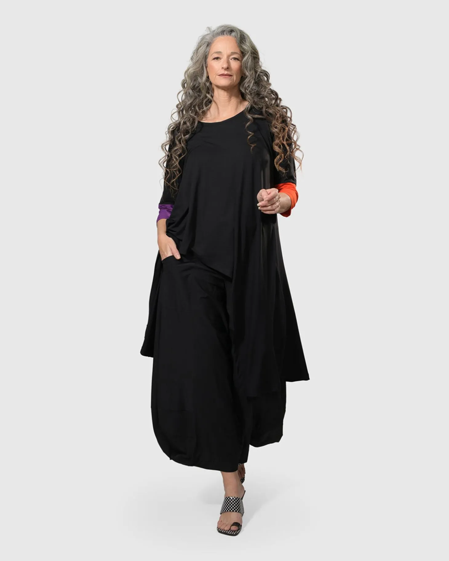Women Alembika Tekbika Belinda Hi-Lo Tunic Top, Multi
