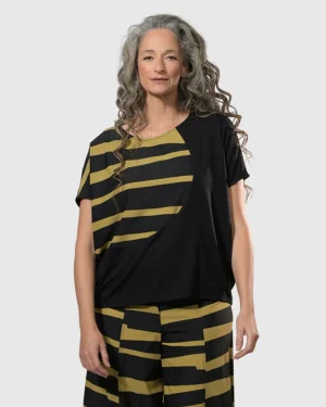 Women Alembika Tekbika Bliss Boxy Top, Dunes