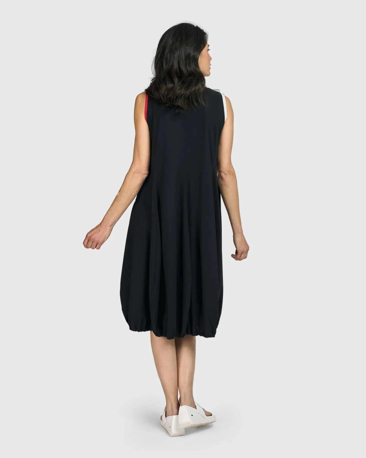 Women Alembika Tekbika Camille Sleeveless Dress, Black
